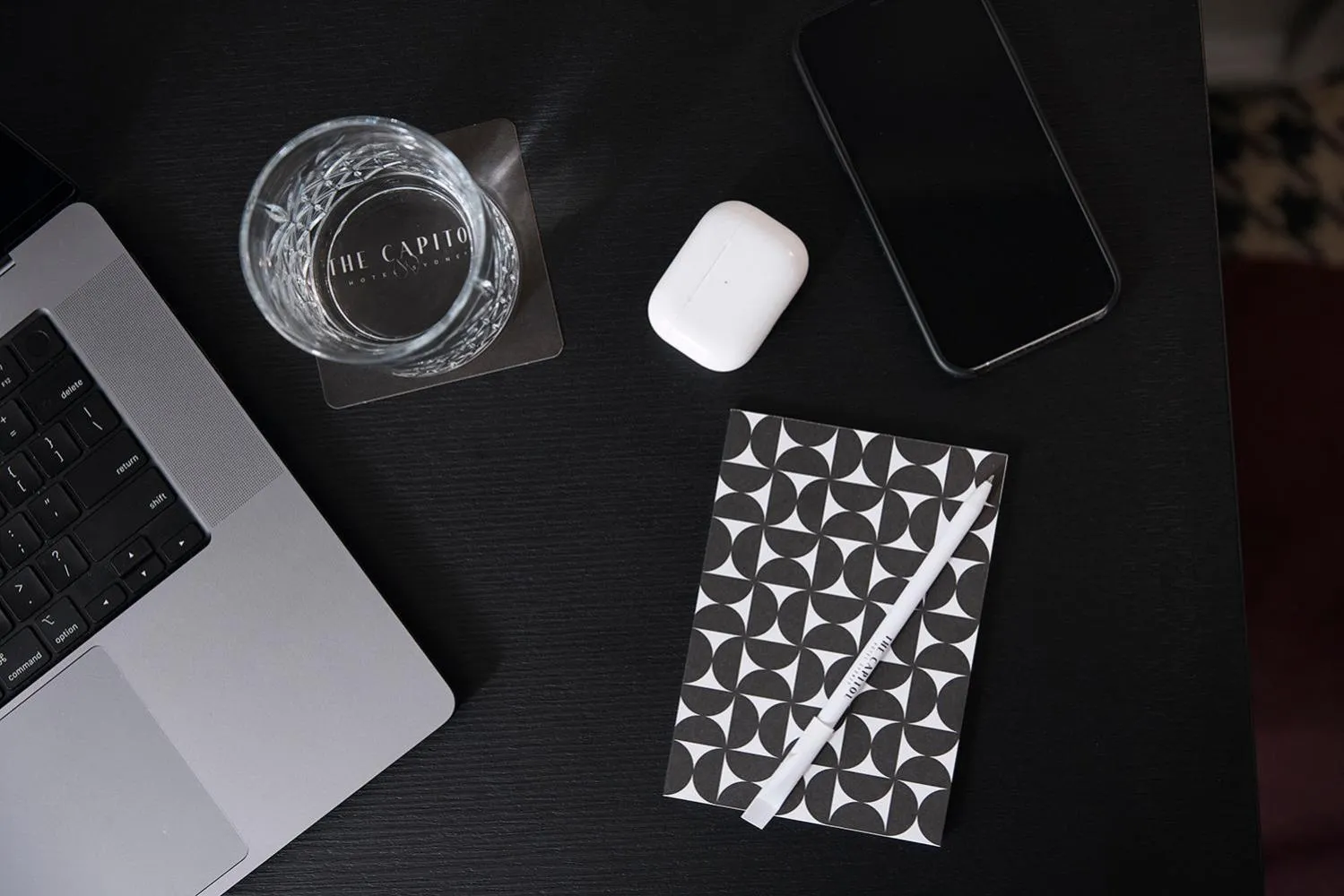 Seating area in The Capitol Hotel Sydney
