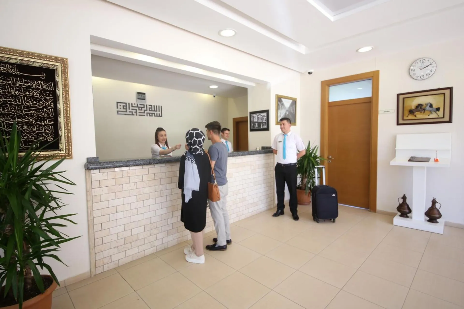 Lobby or reception in Basaranlar Thermal Otel