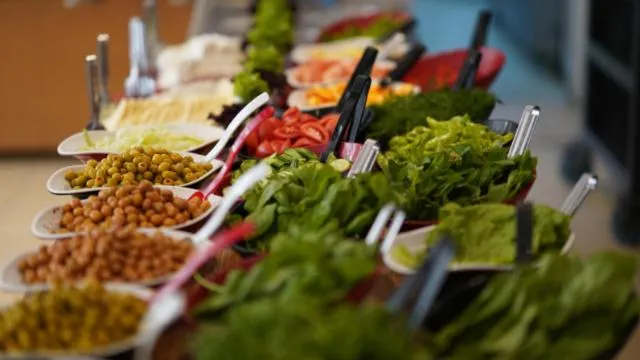 Buffet breakfast in Basaranlar Thermal Otel