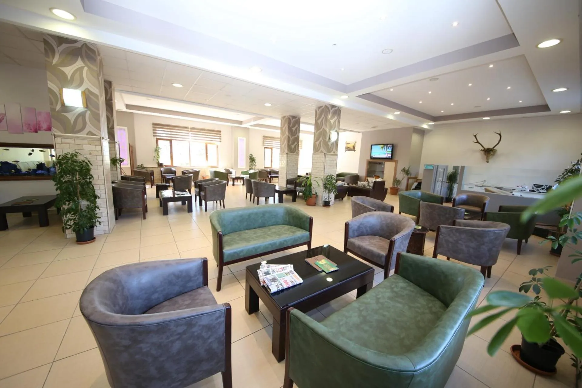 Lobby or reception in Basaranlar Thermal Otel