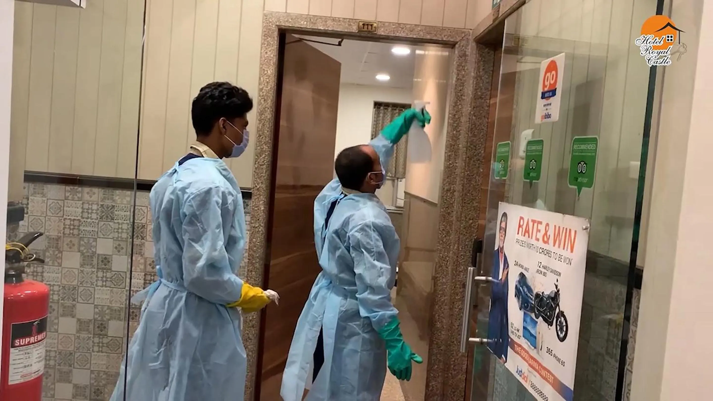 room service in Hotel Royal Castle