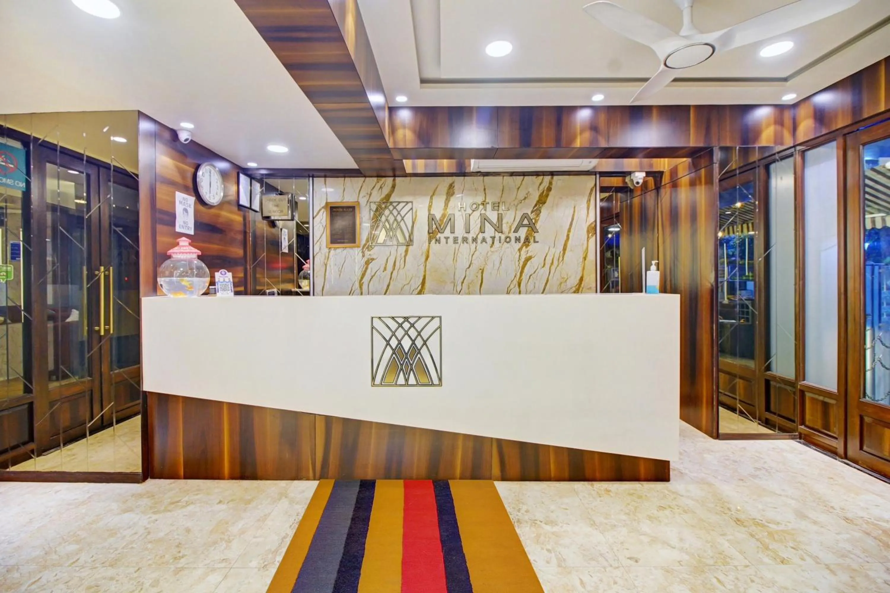 Lobby or reception in Hotel Mina International