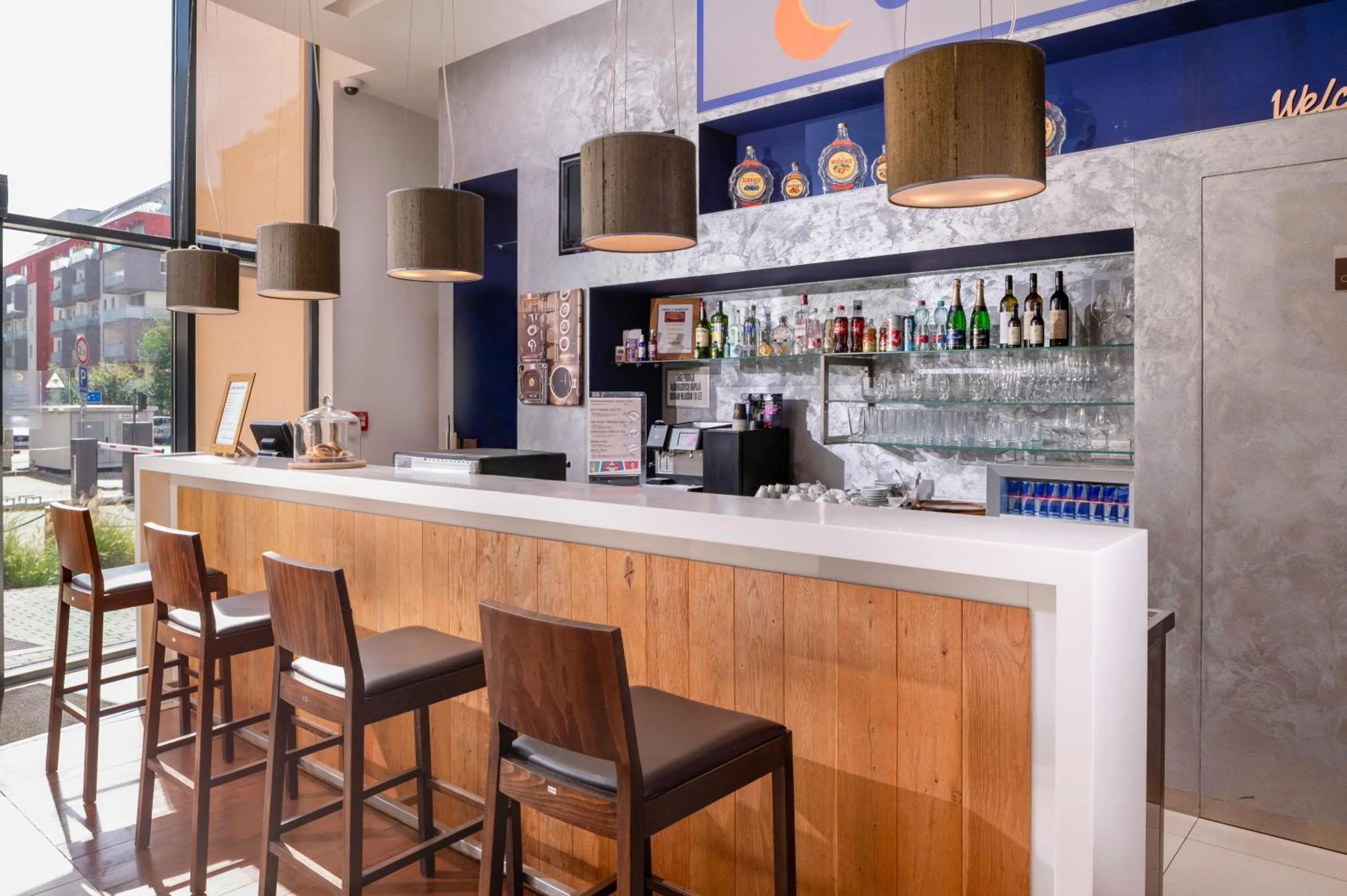 Lobby or reception in Comfort Hotel Olomouc Centre