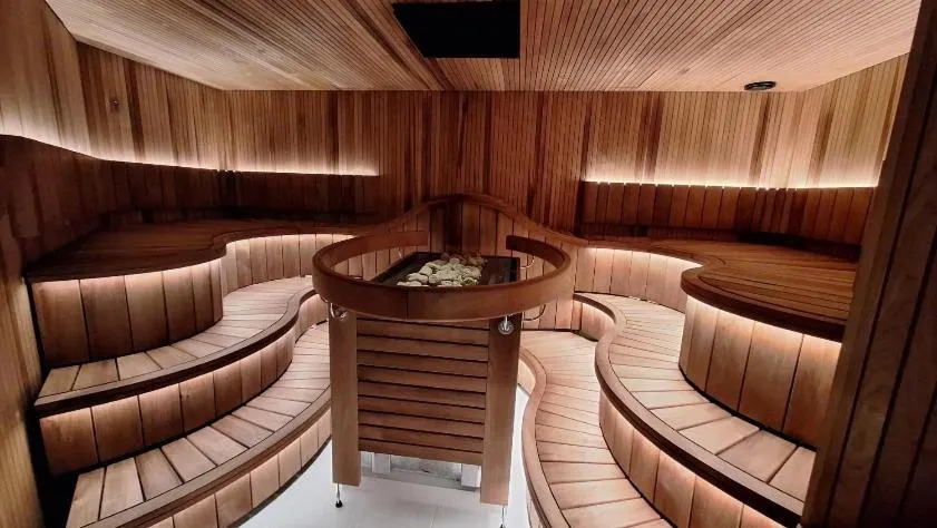 Sauna in Majvik Congress Hotel