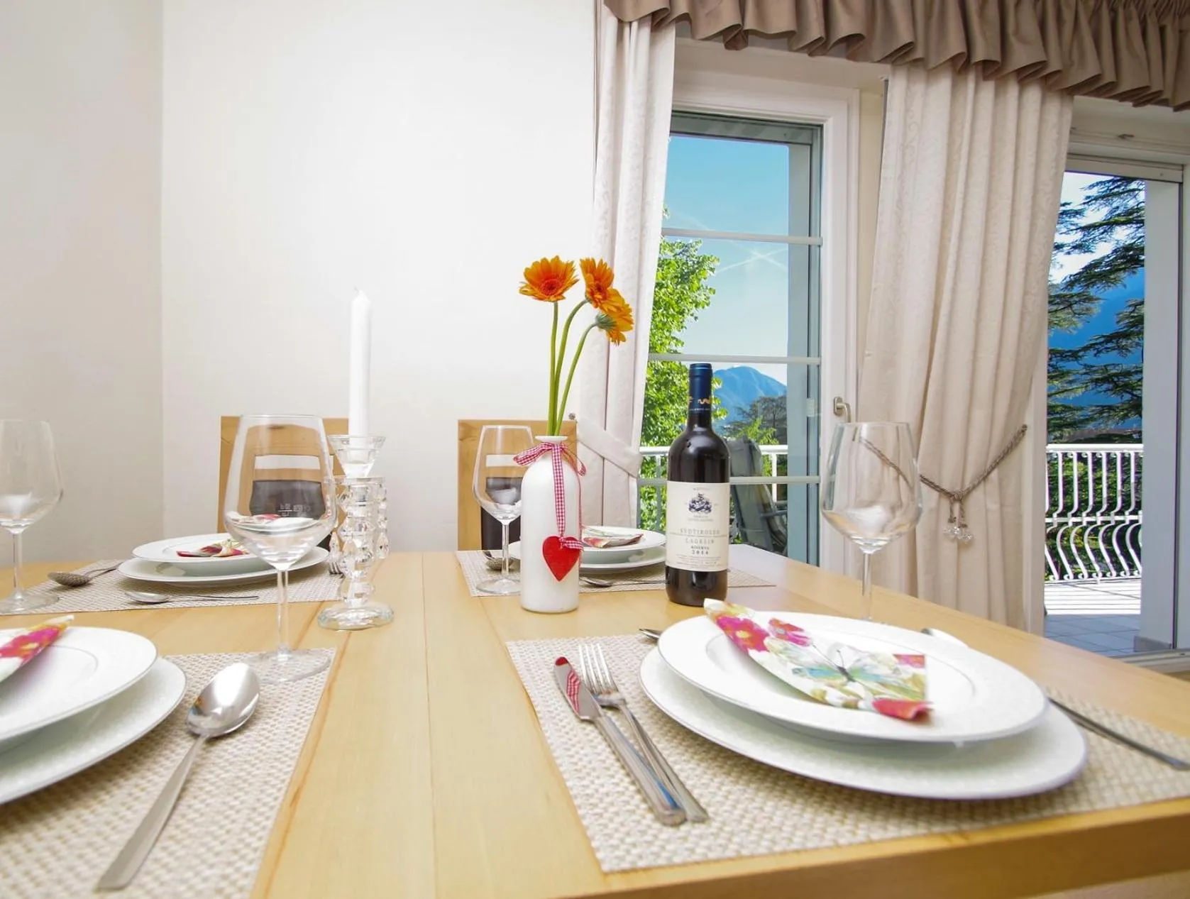 Dining area in Residence Diana