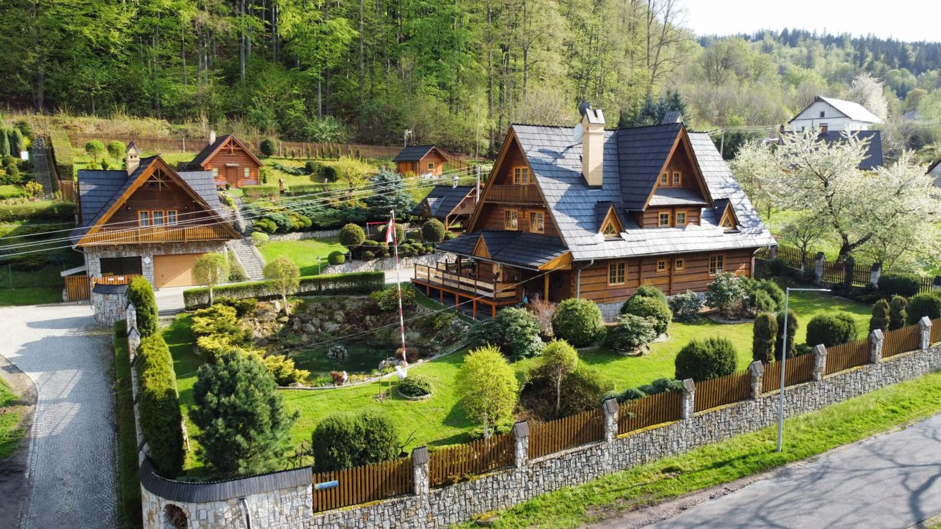 Property building in Chata Sosnówka Residence