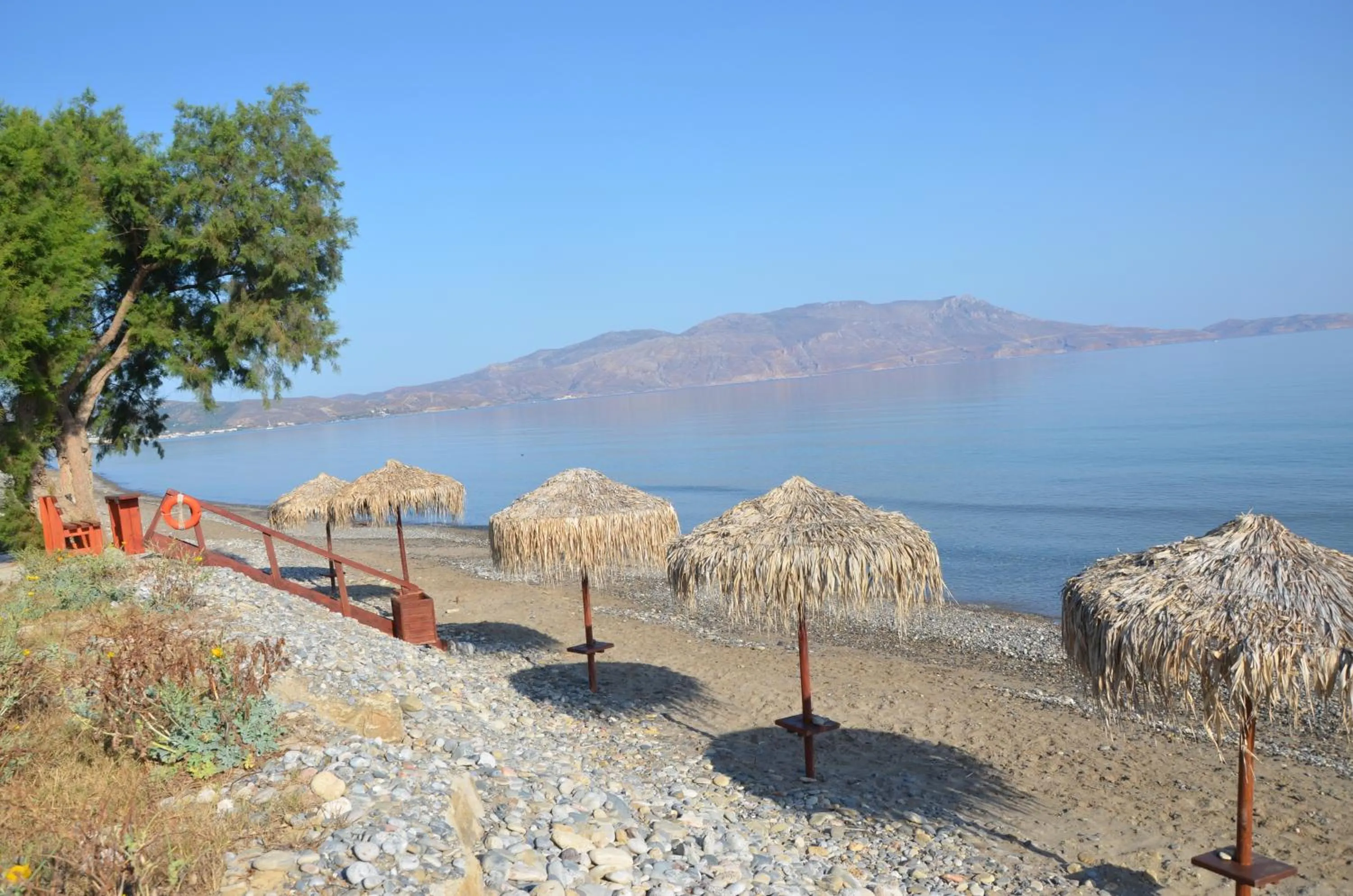 Beach in Thalassa Apartments