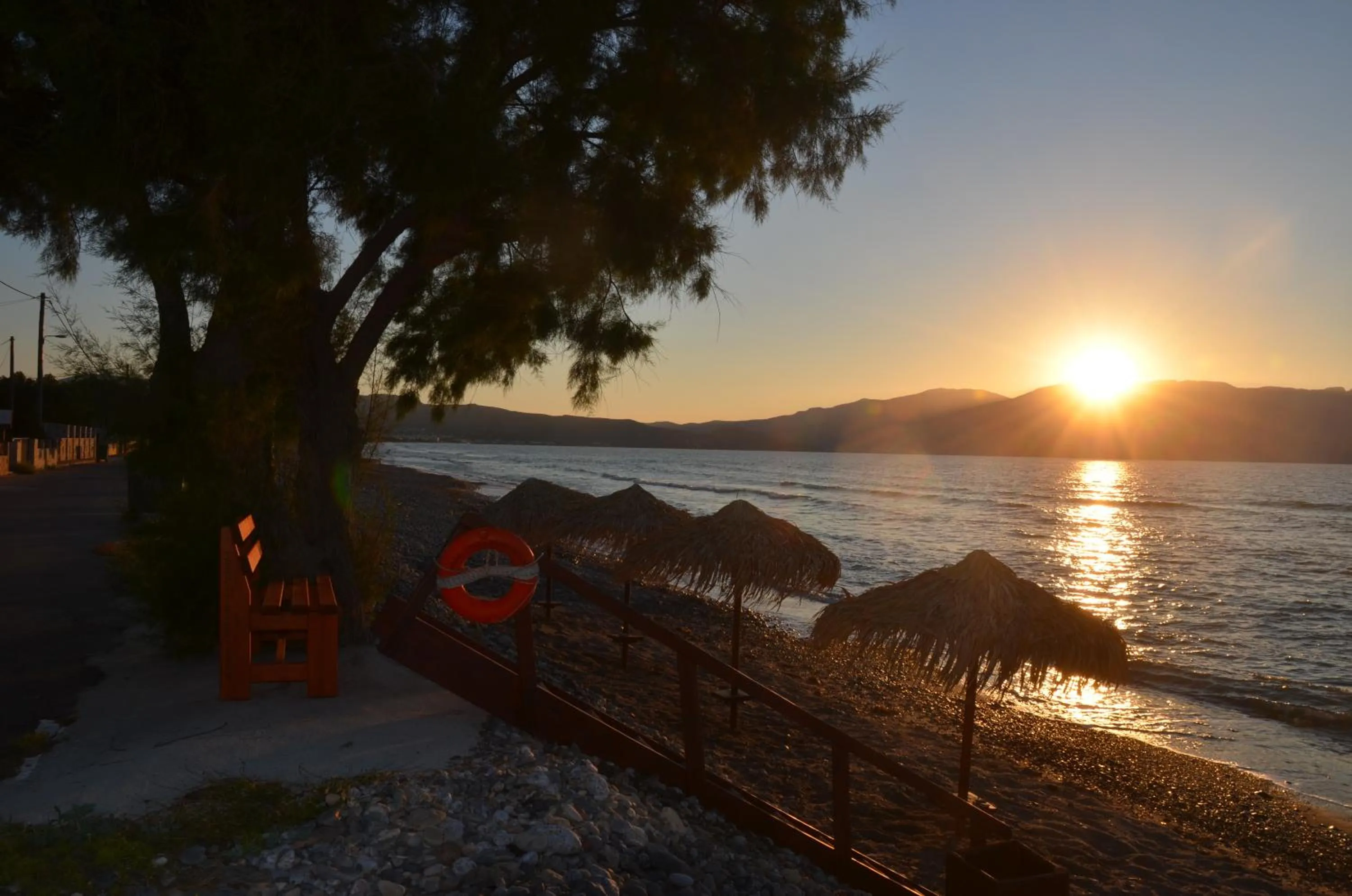 Beach in Thalassa Apartments