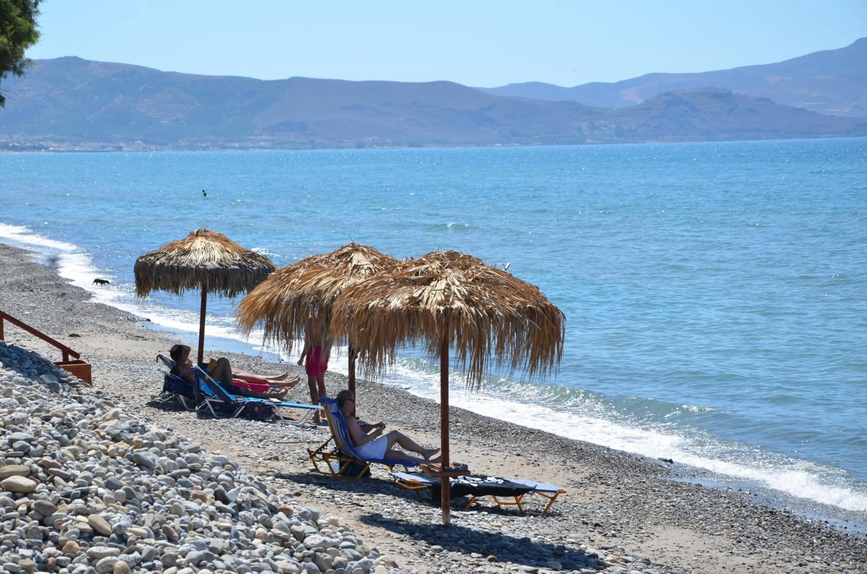 Beach in Thalassa Apartments