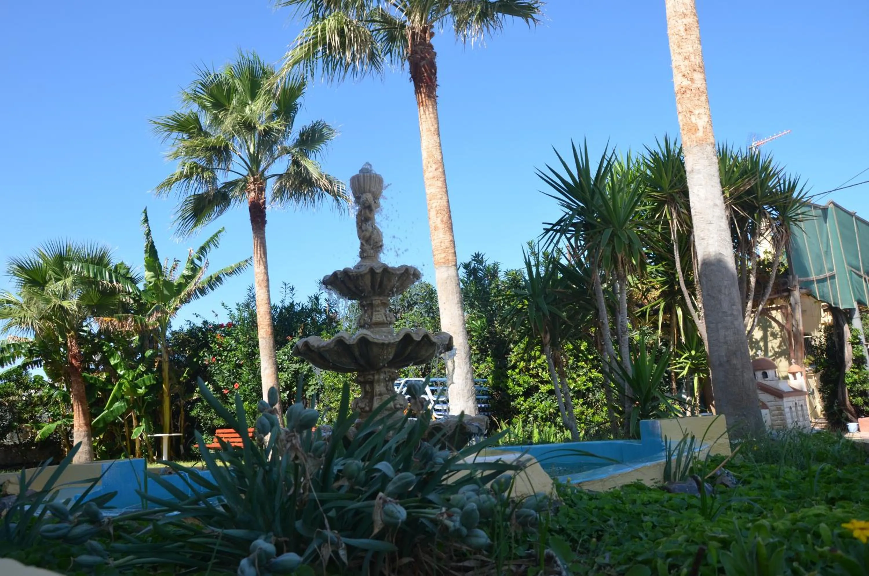 Garden in Thalassa Apartments