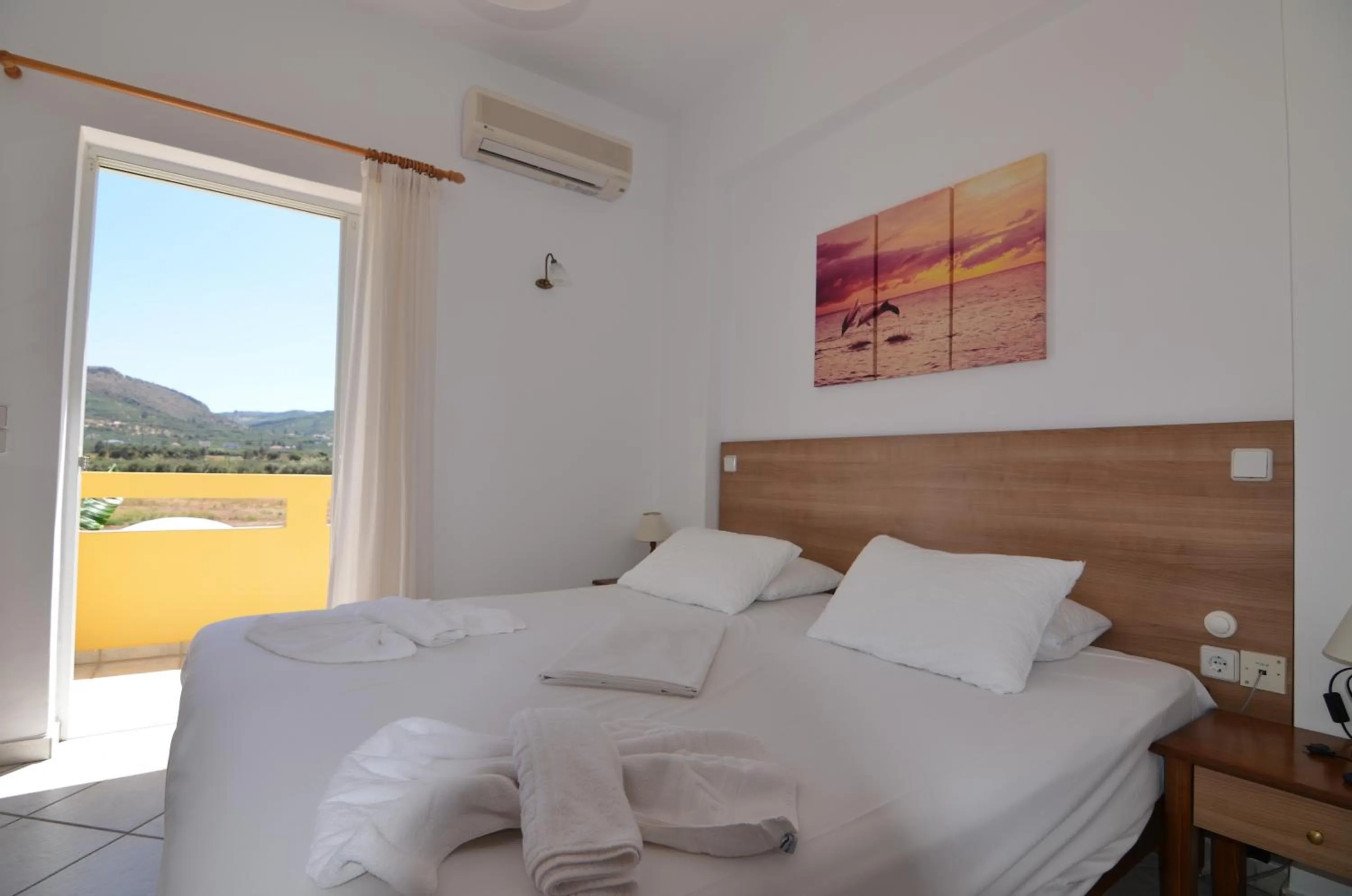 Bedroom, Bed in Thalassa Apartments