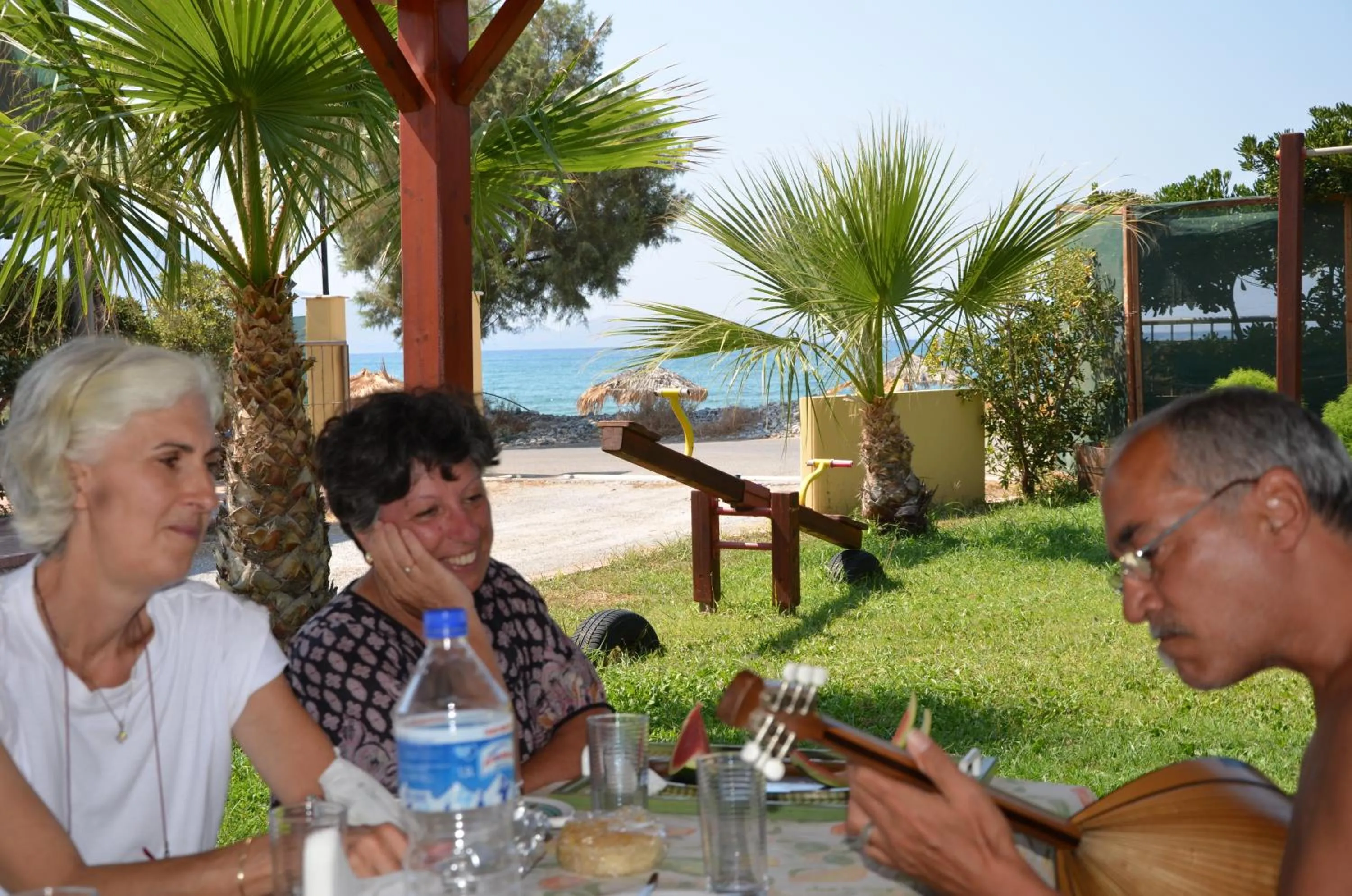 Patio in Thalassa Apartments