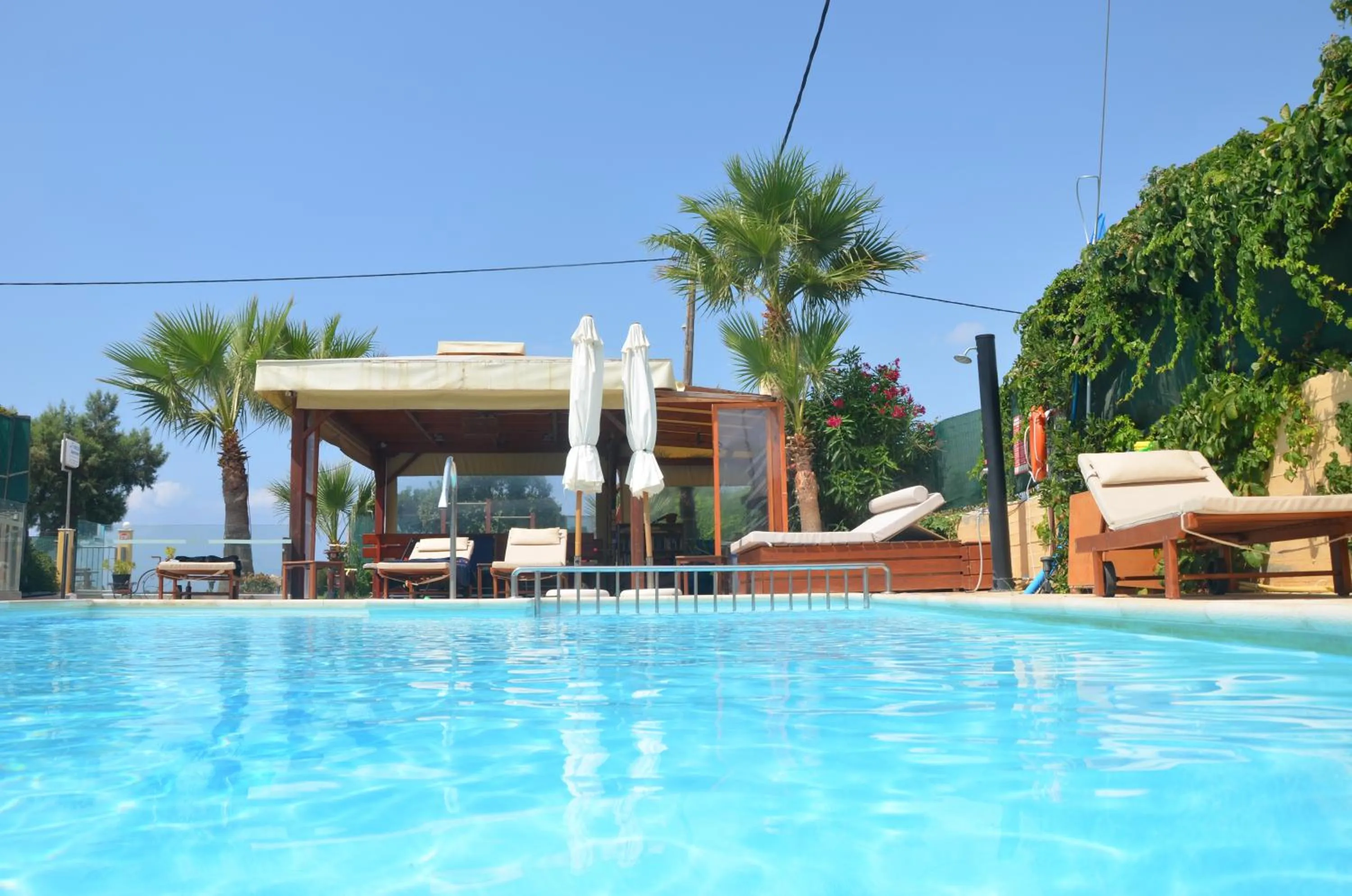 Patio in Thalassa Apartments