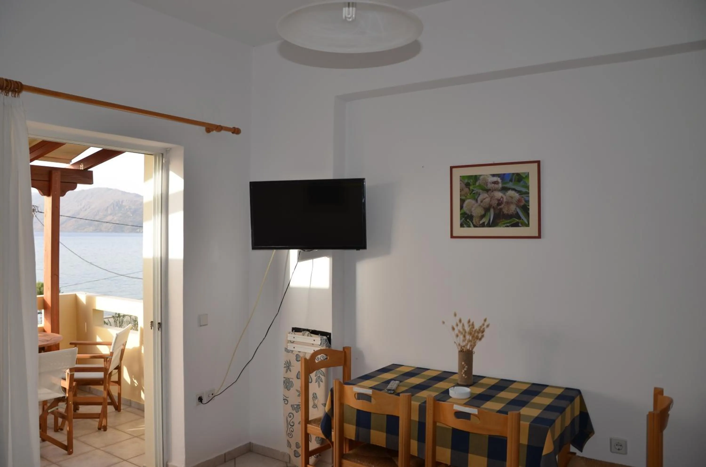 TV and multimedia in Thalassa Apartments