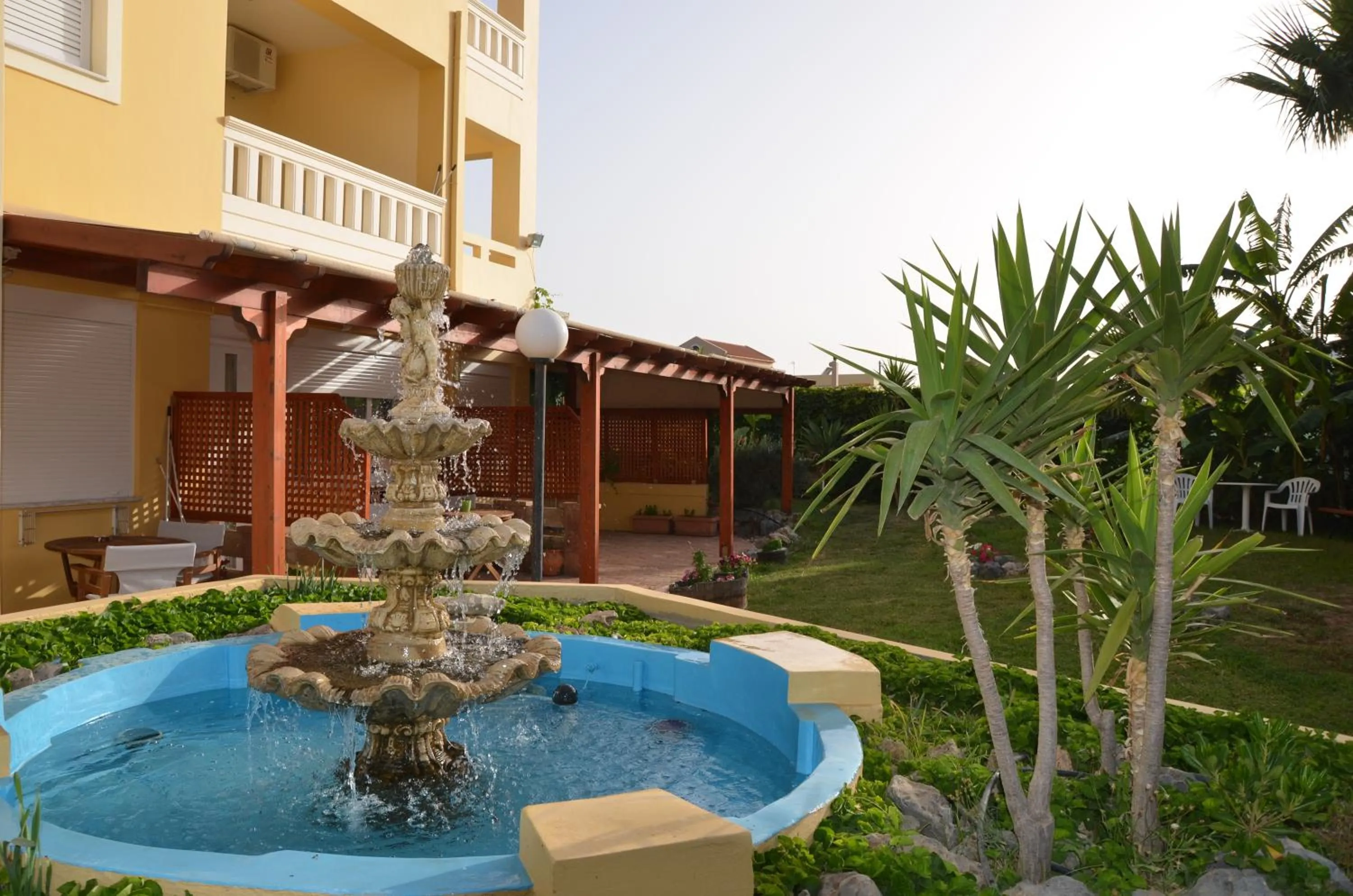 Garden in Thalassa Apartments