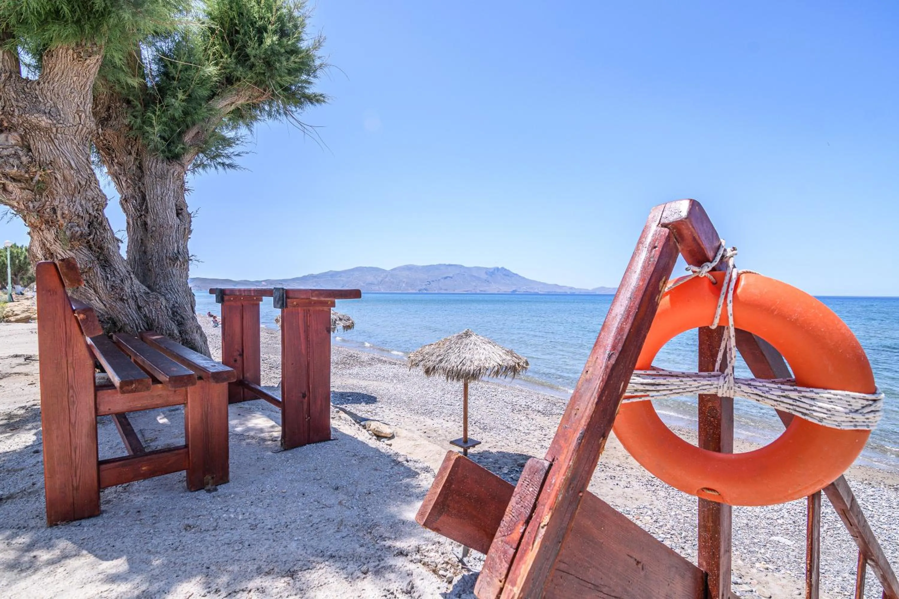 Beach in Thalassa Apartments