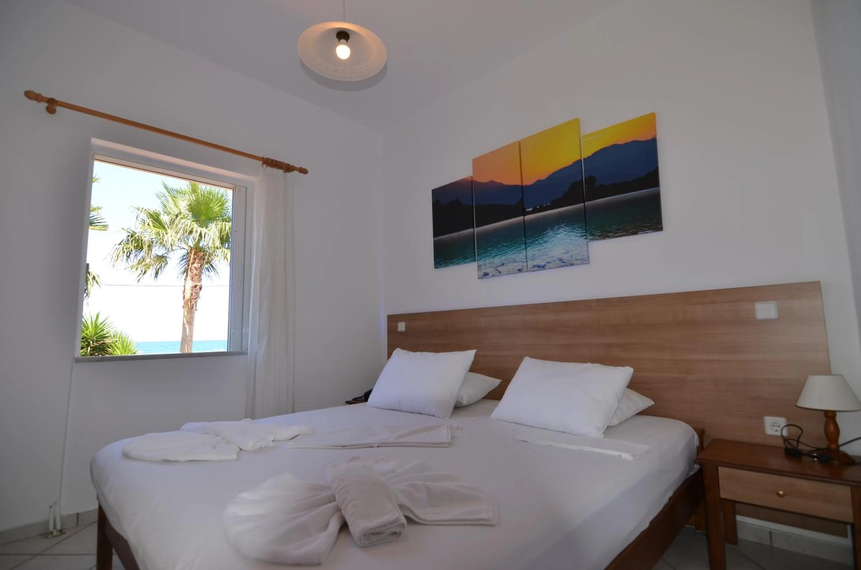 Bedroom, Bed in Thalassa Apartments