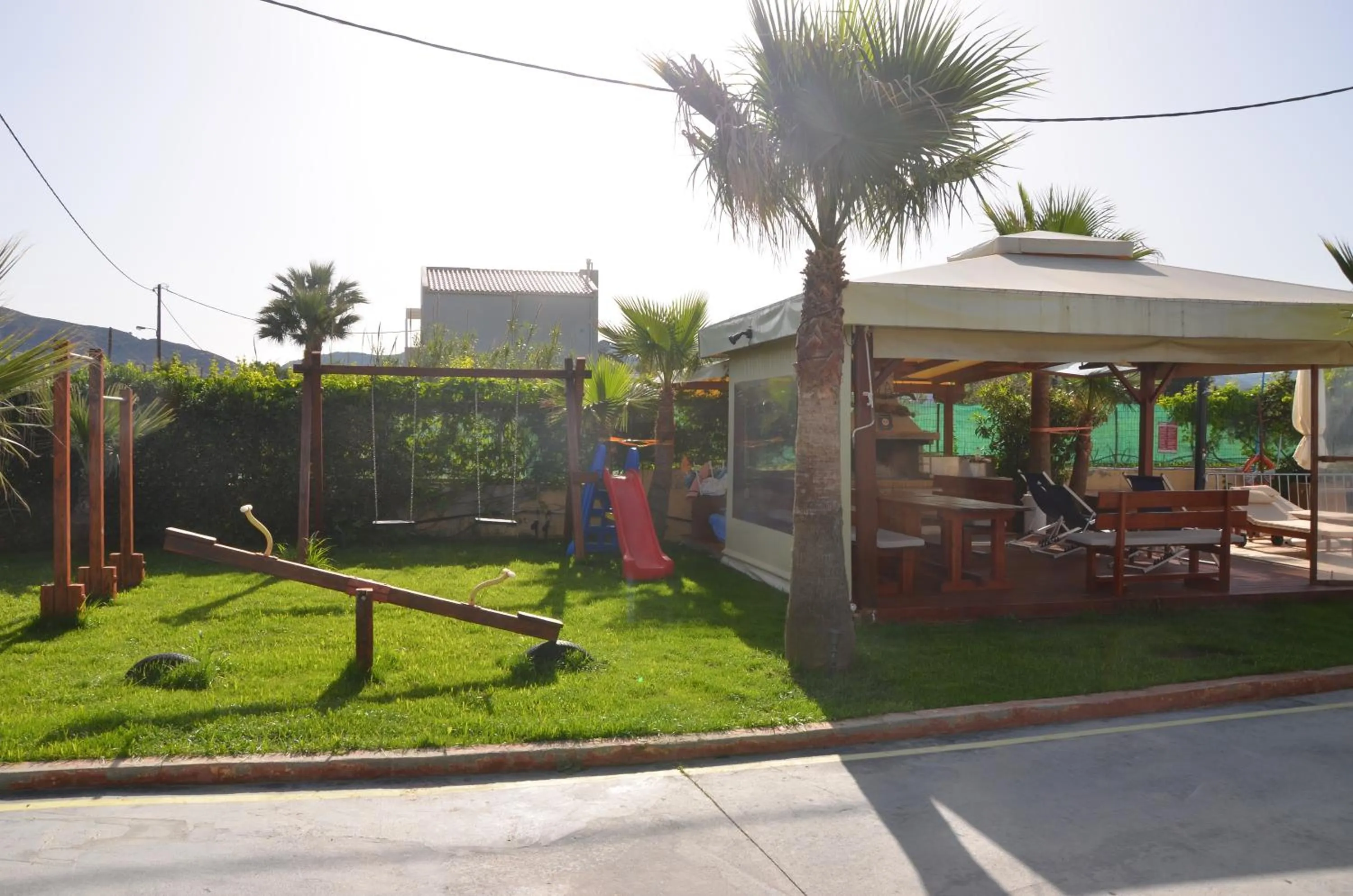 Patio in Thalassa Apartments