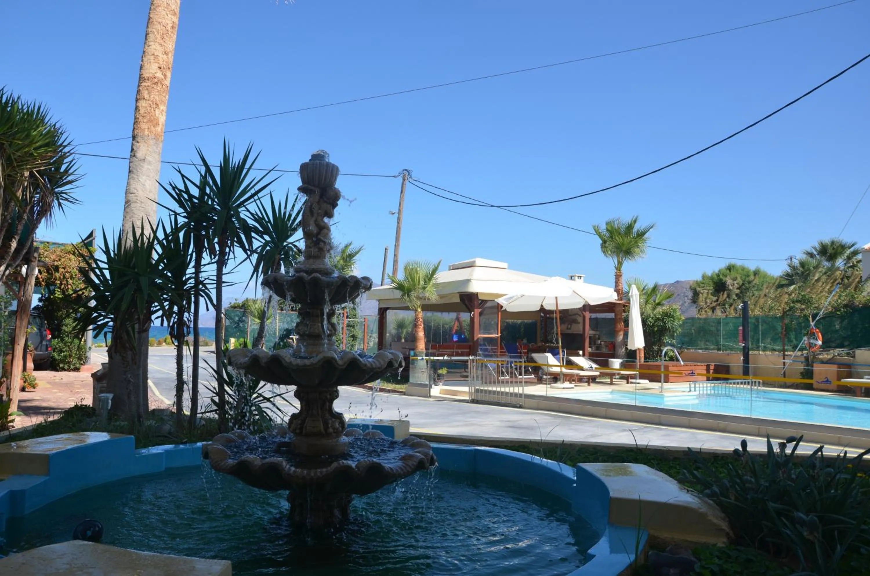 Garden in Thalassa Apartments