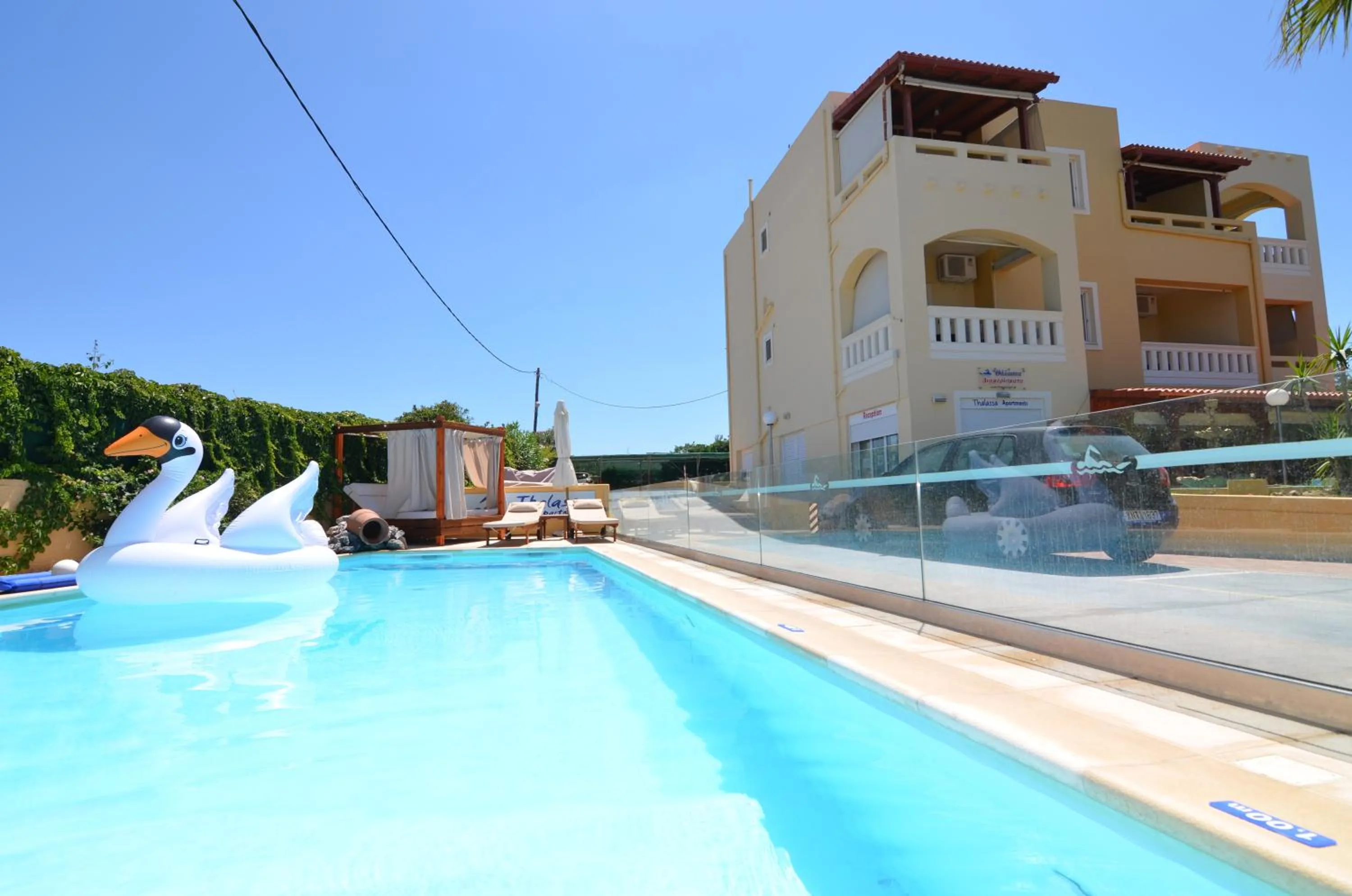 Swimming pool in Thalassa Apartments