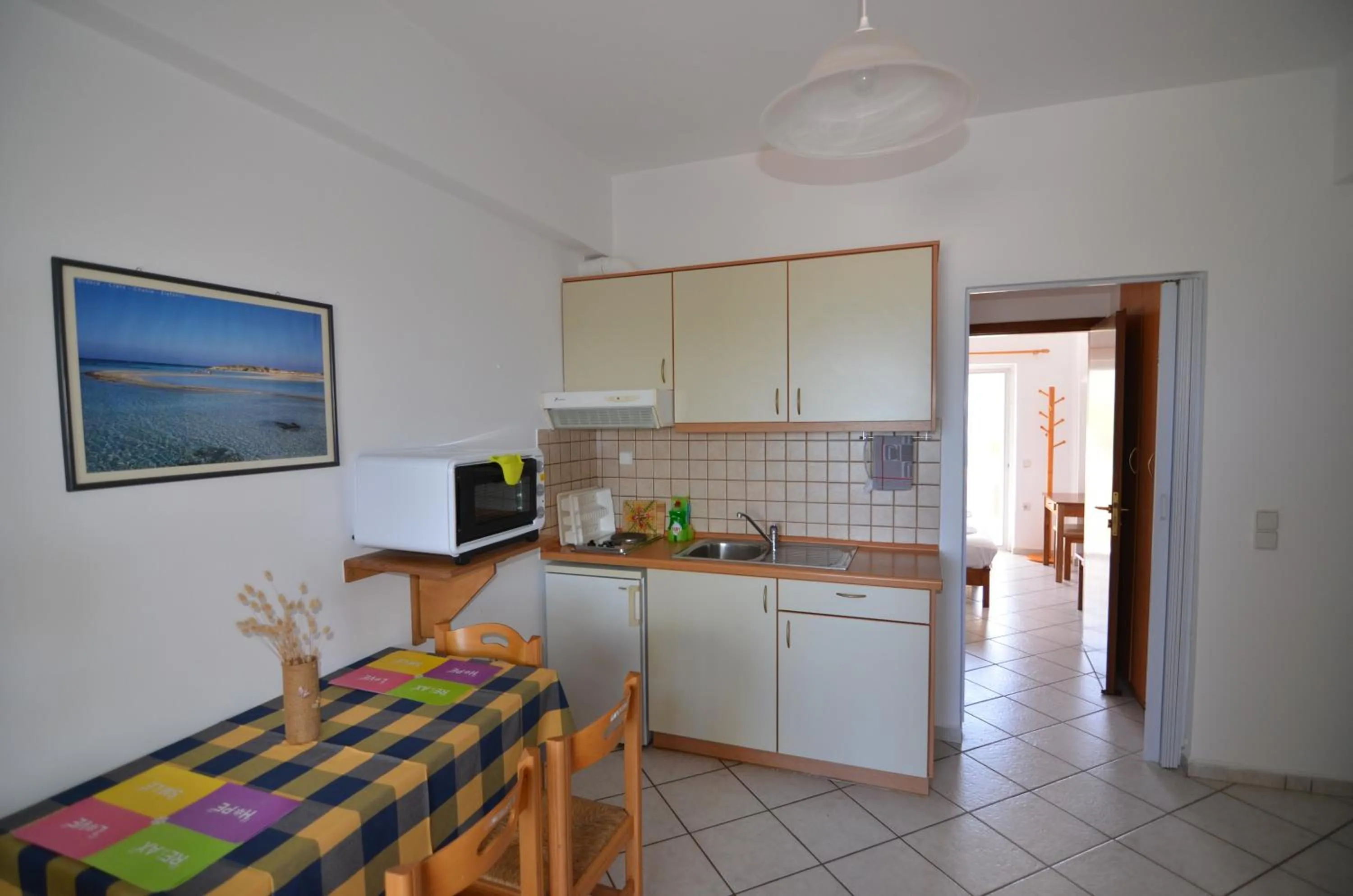 Kitchen or kitchenette in Thalassa Apartments