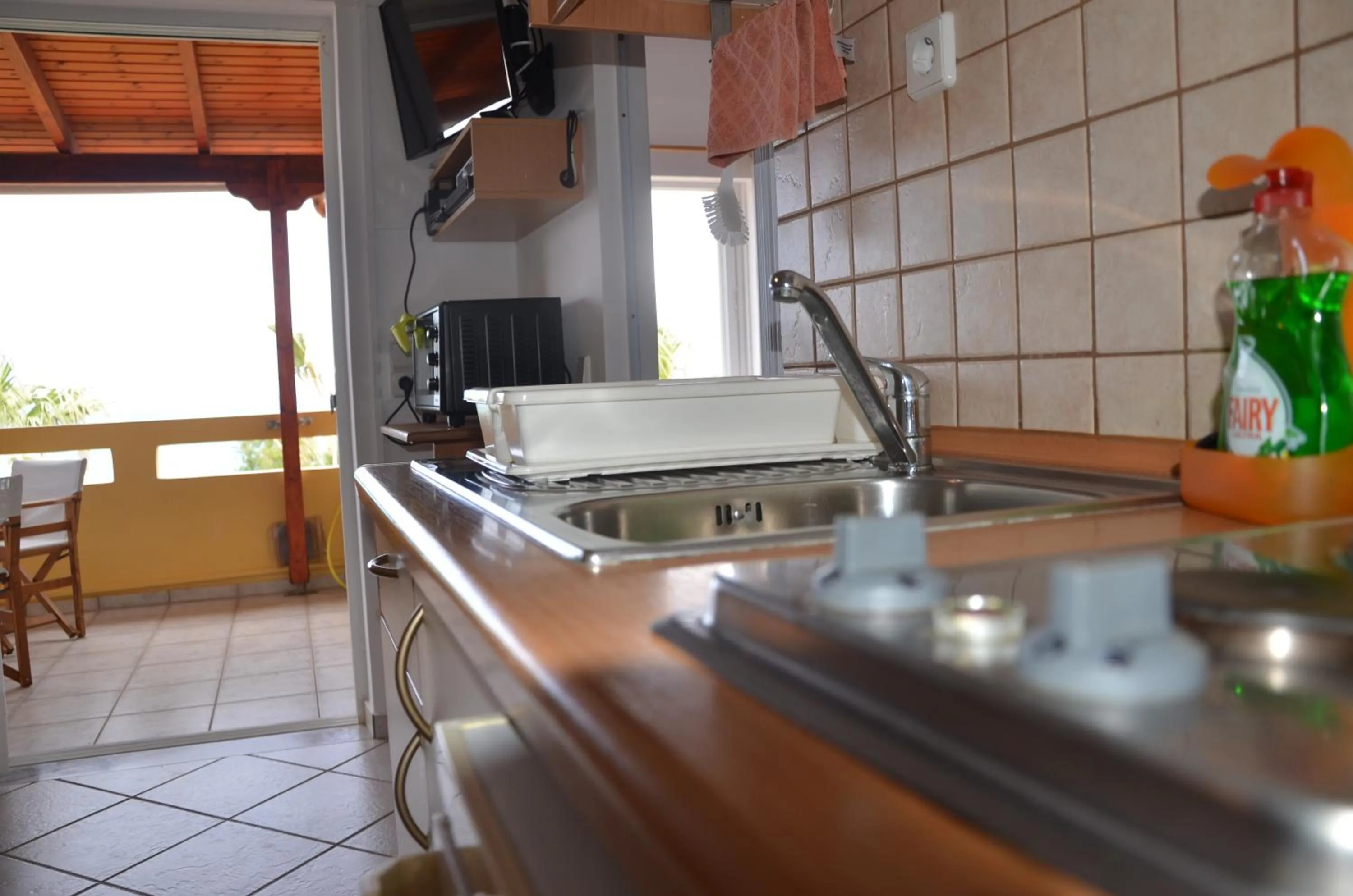 TV and multimedia in Thalassa Apartments