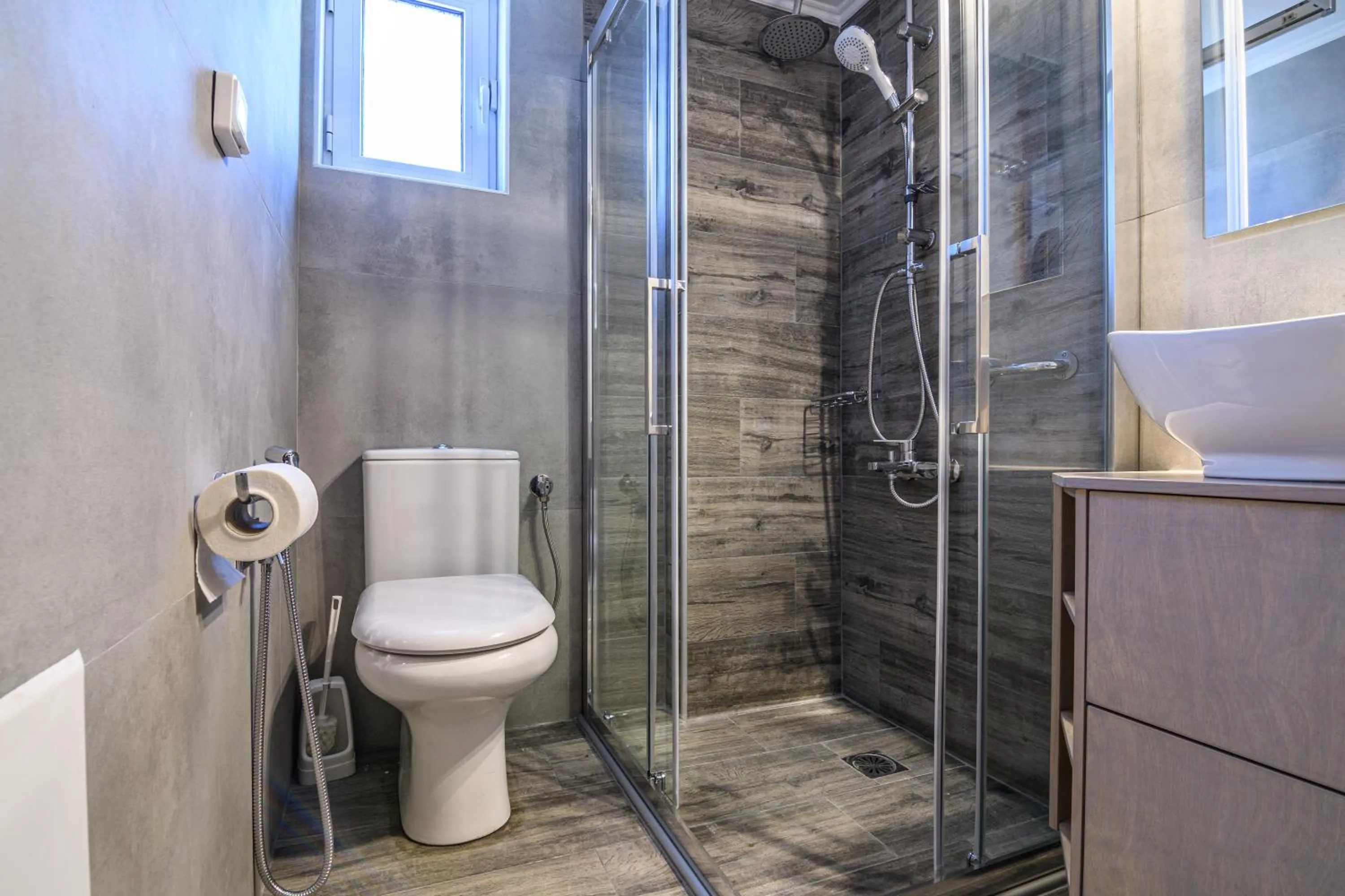 Shower in Thalassa Apartments