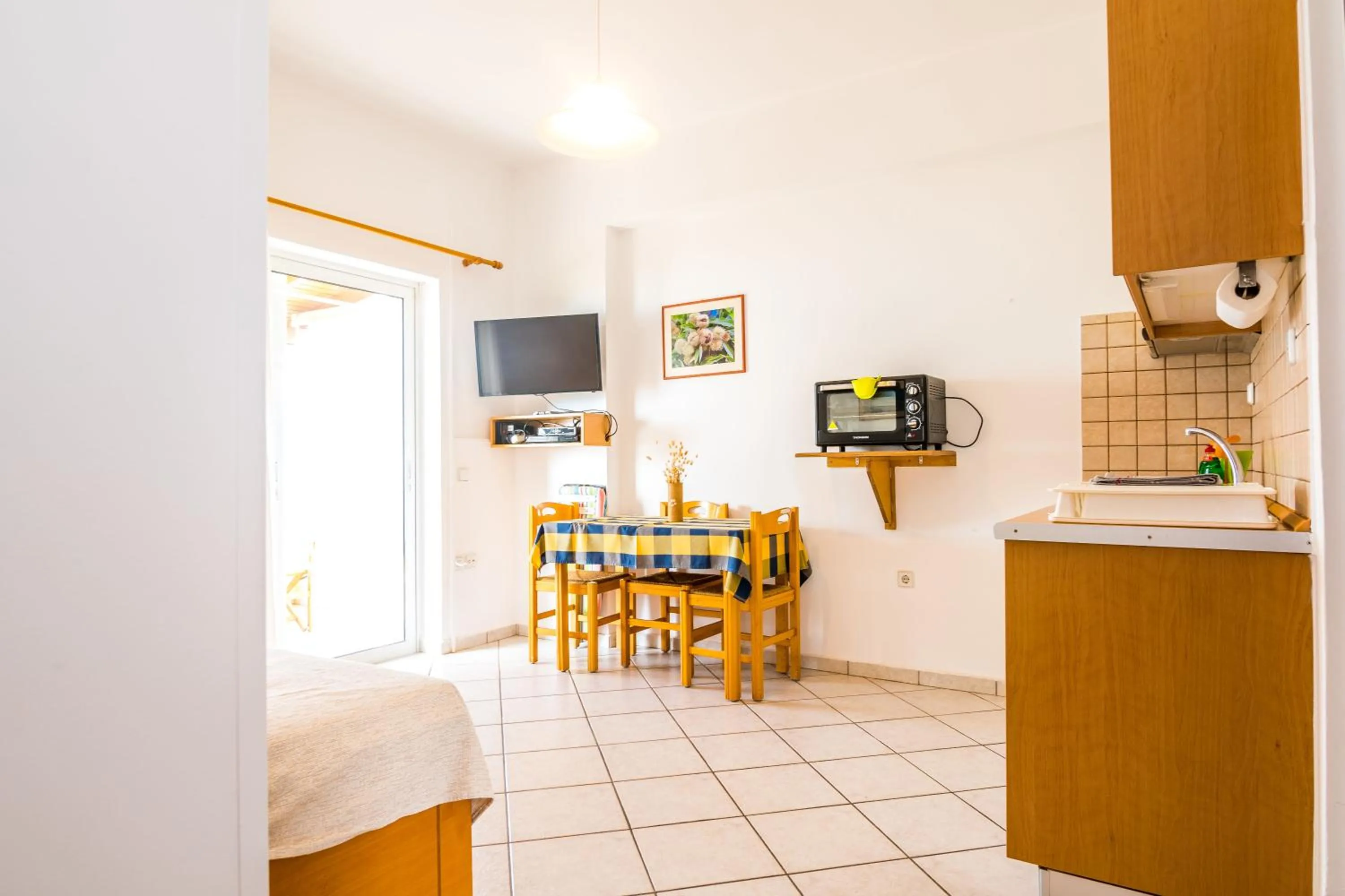 Kitchen or kitchenette in Thalassa Apartments