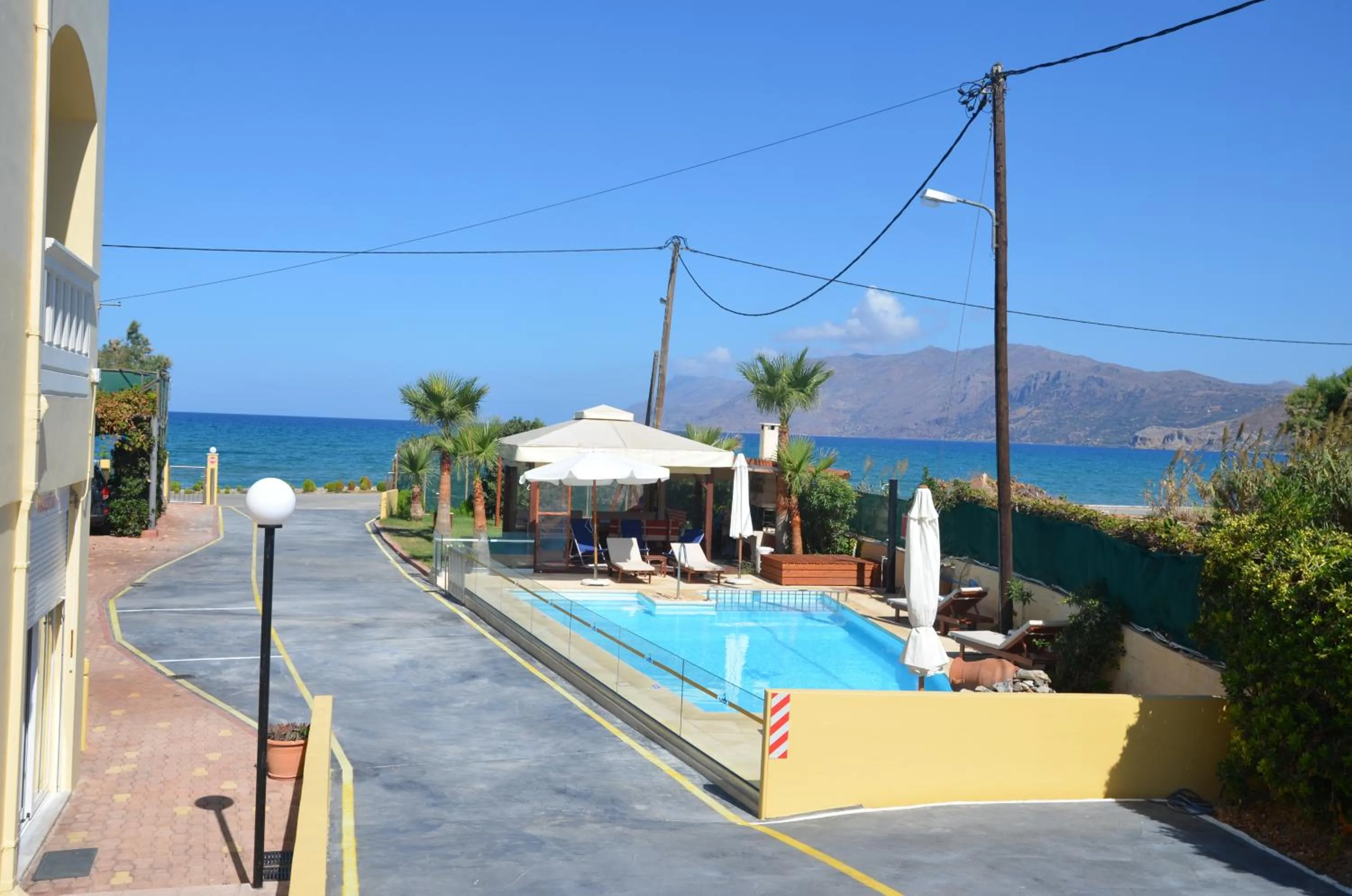 Patio in Thalassa Apartments