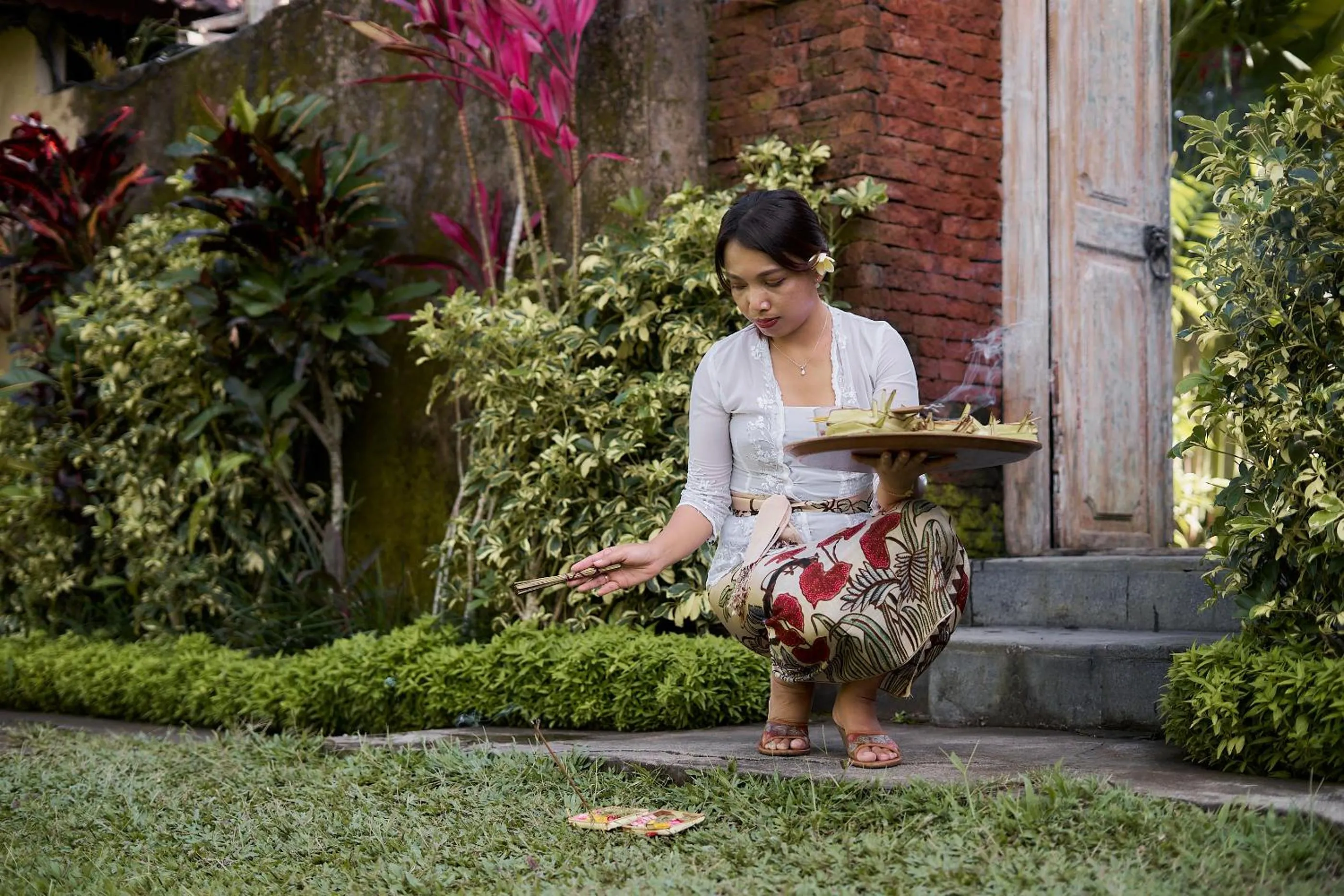 Staff in Kawan Antique Ubud Villa