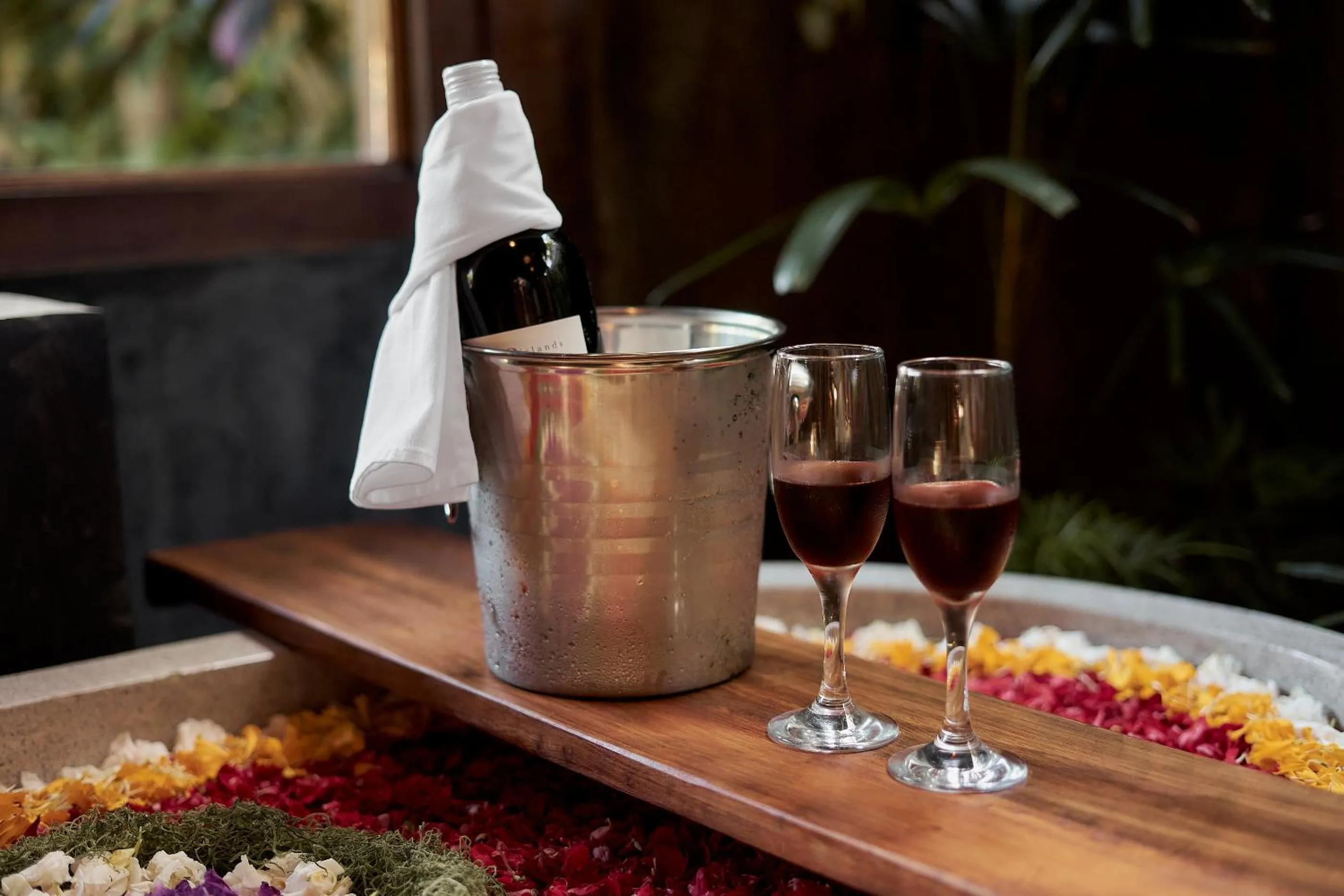 Drinks in Kawan Antique Ubud Villa