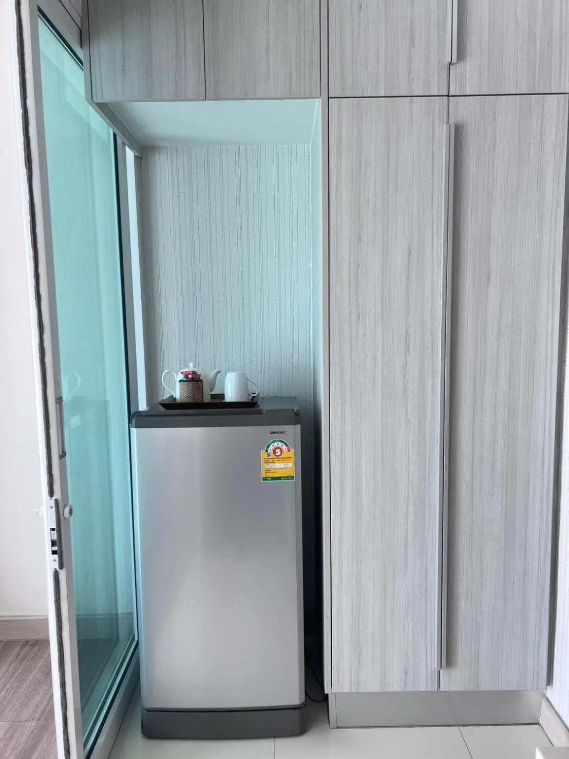 Kitchen or kitchenette in Locals Prio ChiangMai Central Airport Plaza