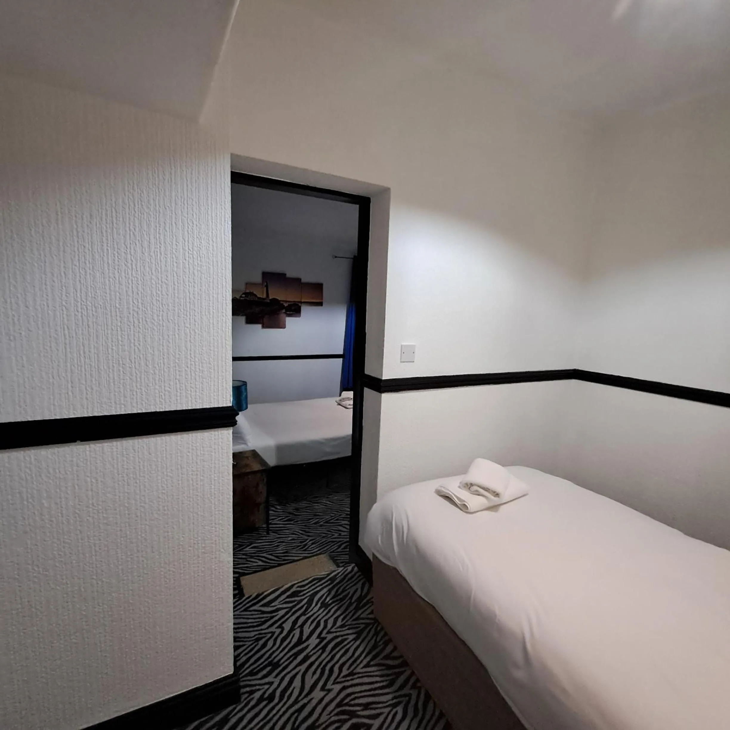 Bed in Boathouse Hotel