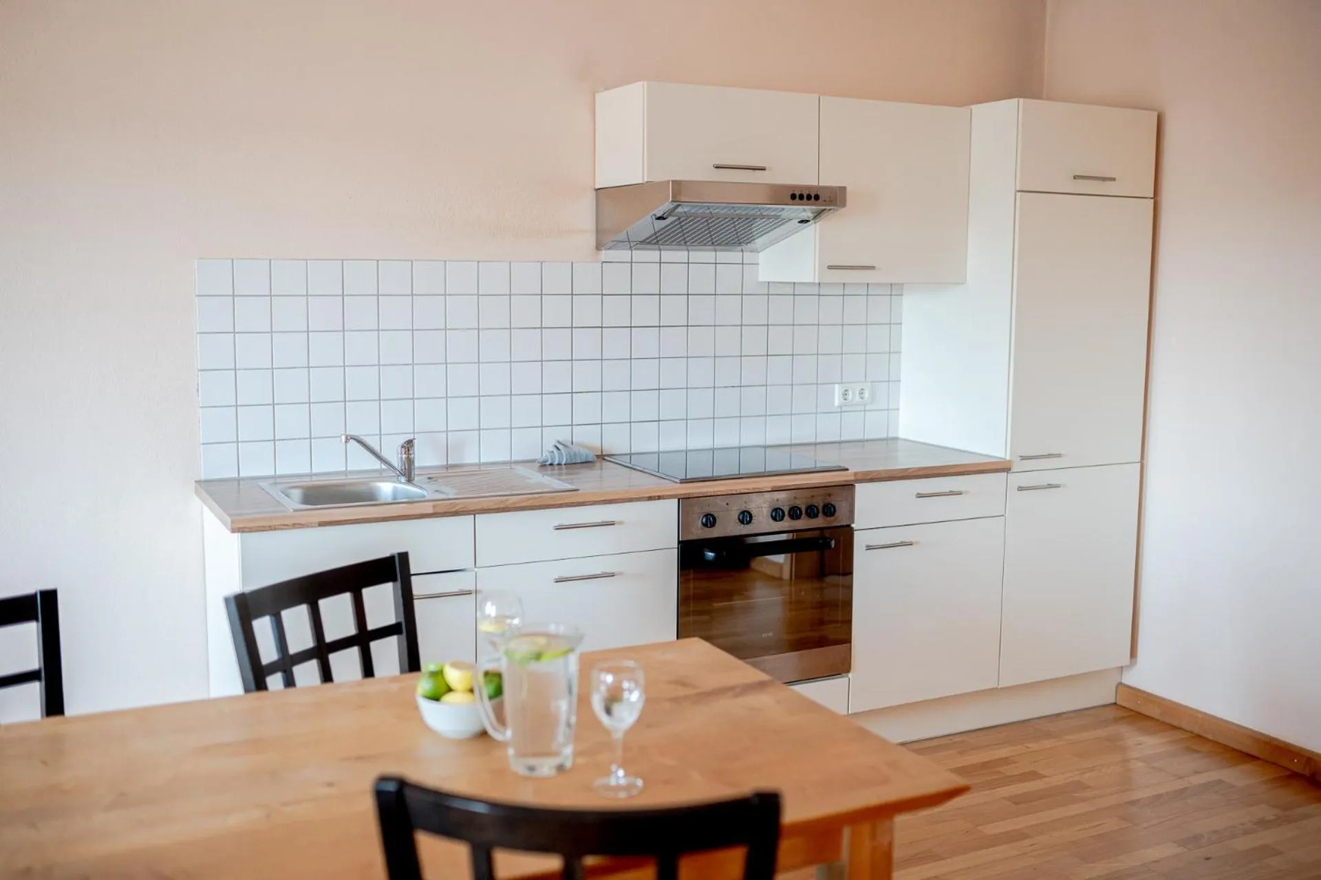 Kitchen or kitchenette in Hotel Donau-Ries