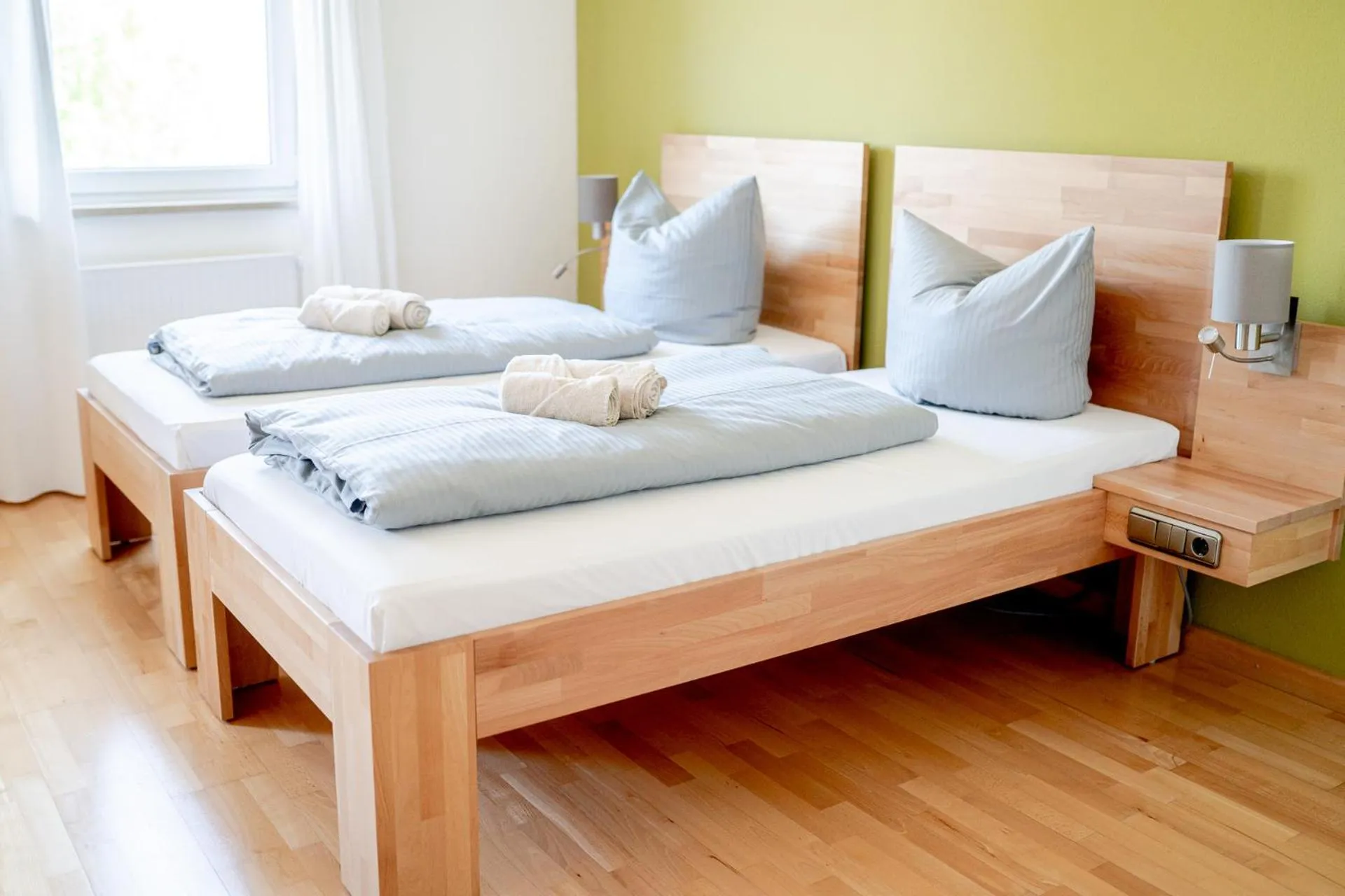 Bed in Hotel Donau-Ries