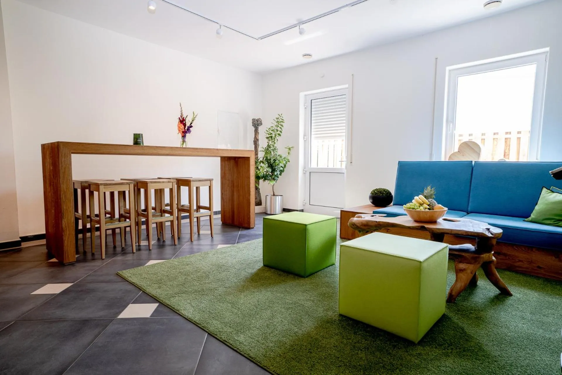 Seating area in Hotel Donau-Ries