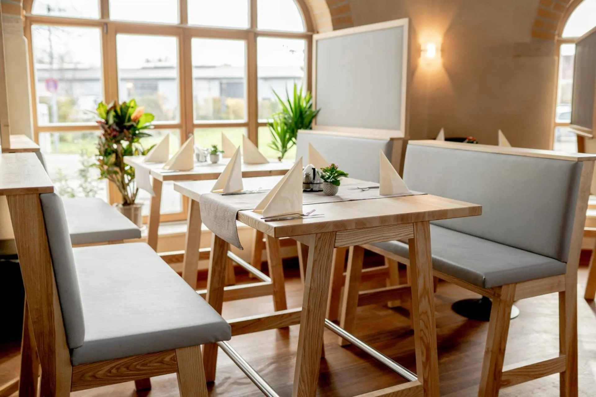 Kitchen or kitchenette in Hotel Donau-Ries