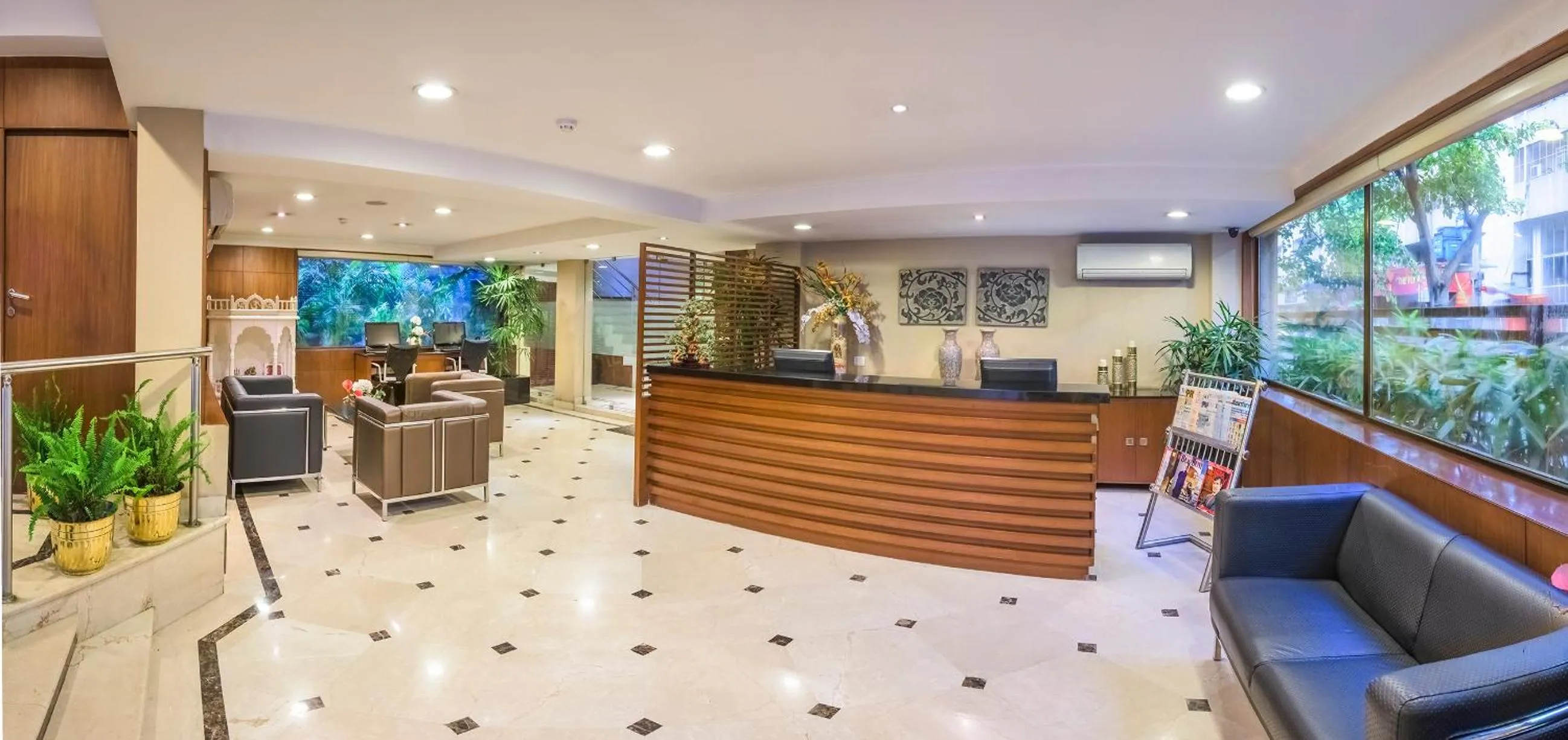 Lobby or reception in Hotel Casa Fortuna