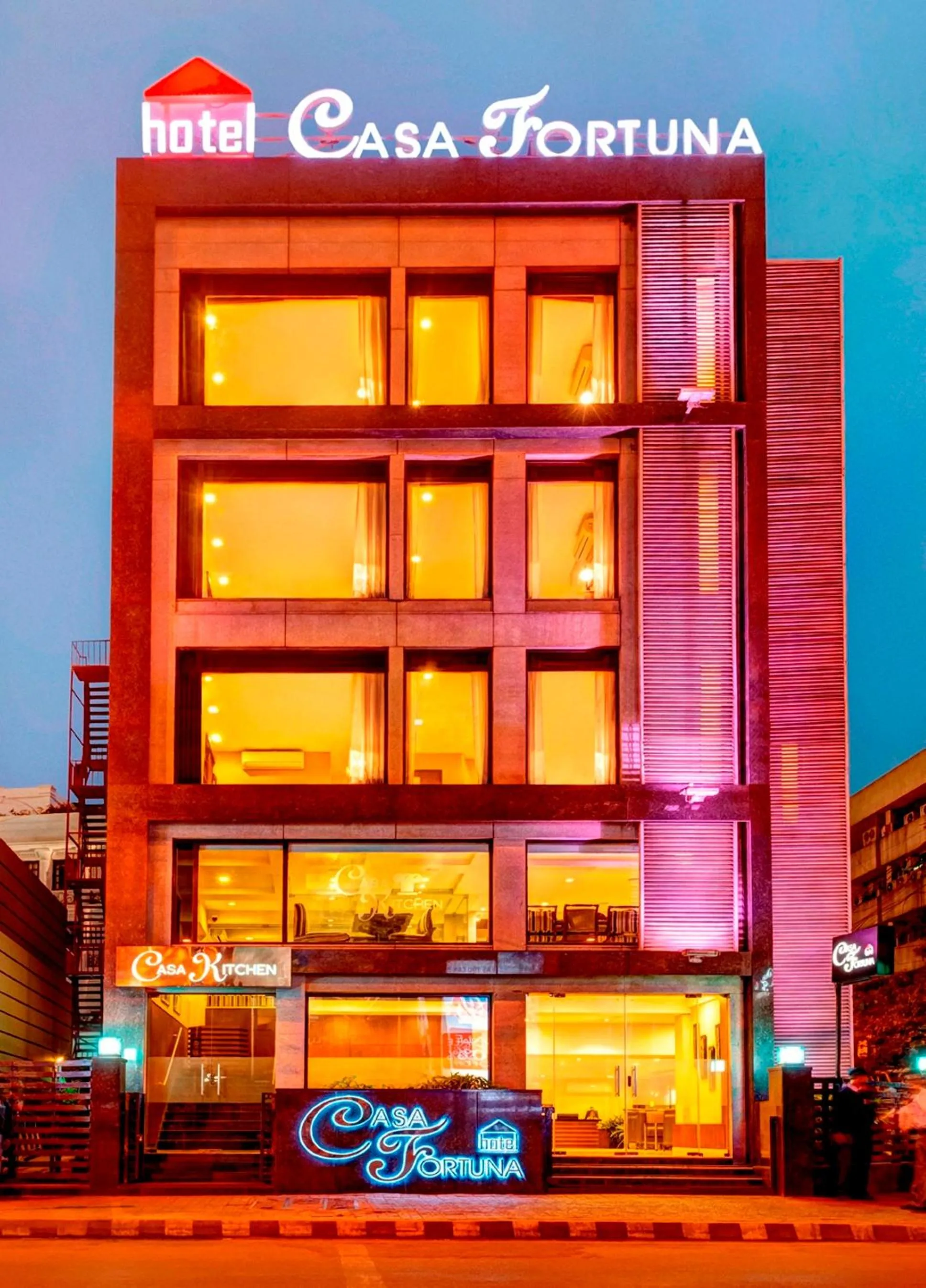 Facade/entrance in Hotel Casa Fortuna