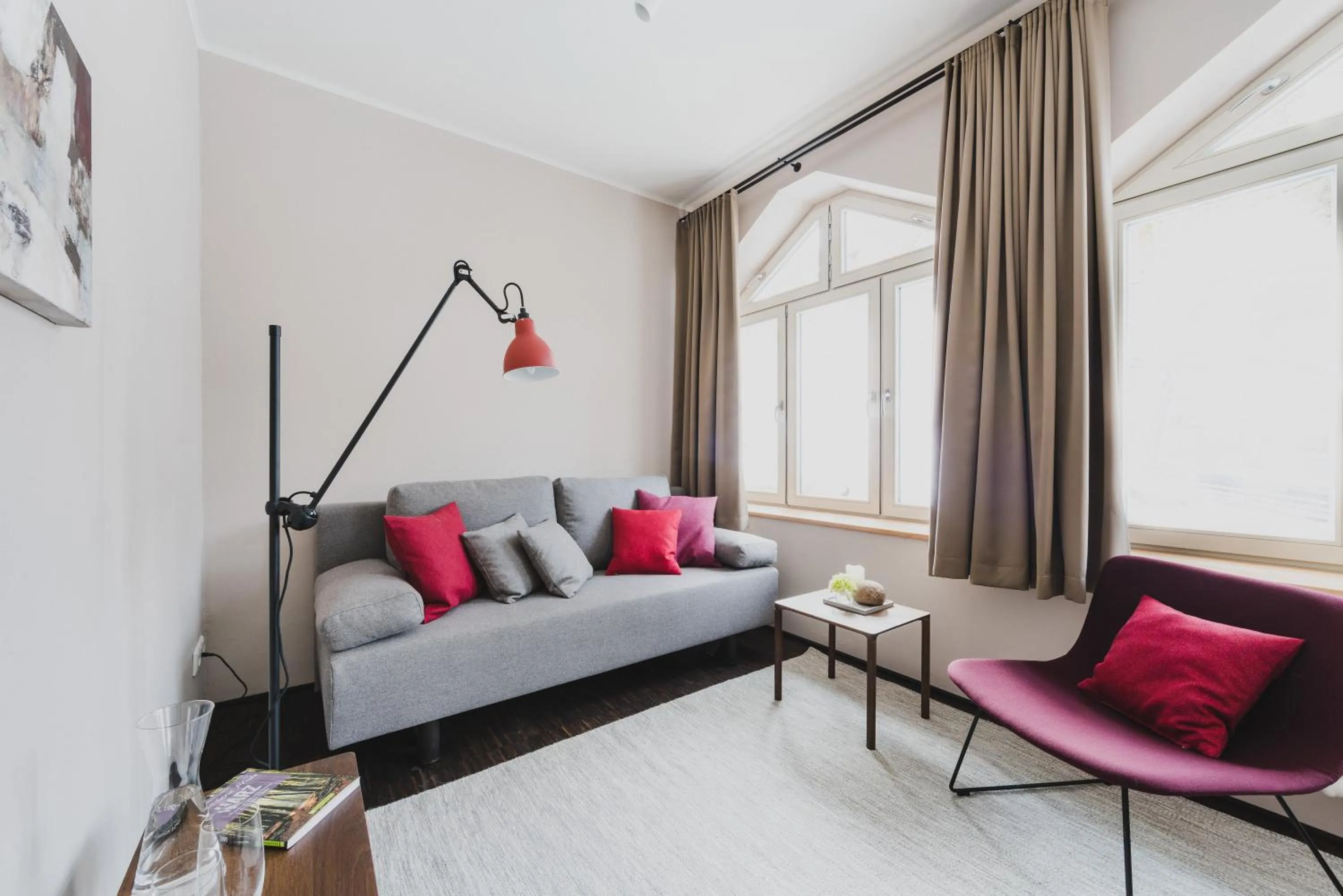 Seating area in Hotel Villa Bodeblick