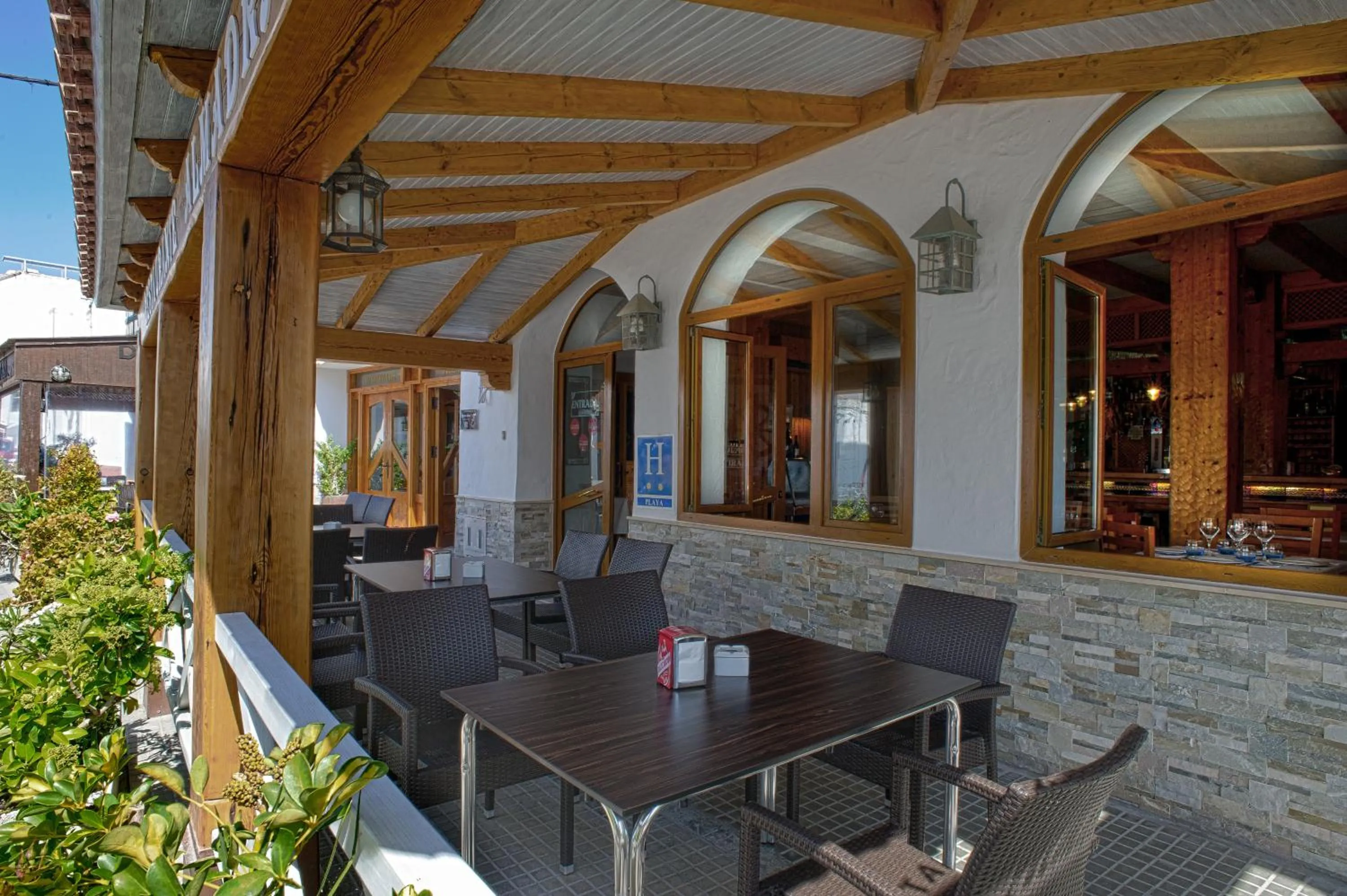 Balcony/Terrace in Hotel Almadraba