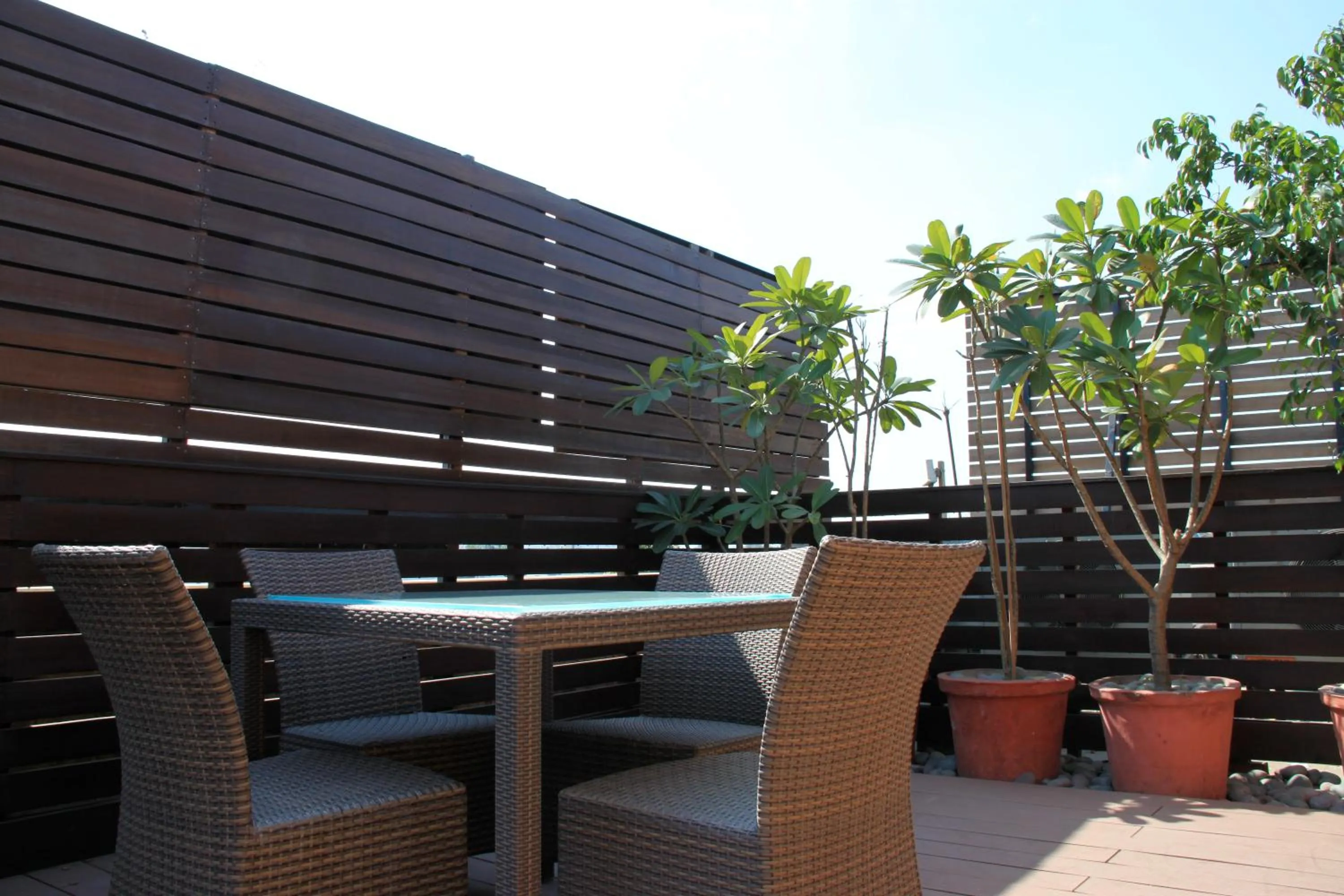 Balcony/Terrace in Udman Hotel Panchshila Park