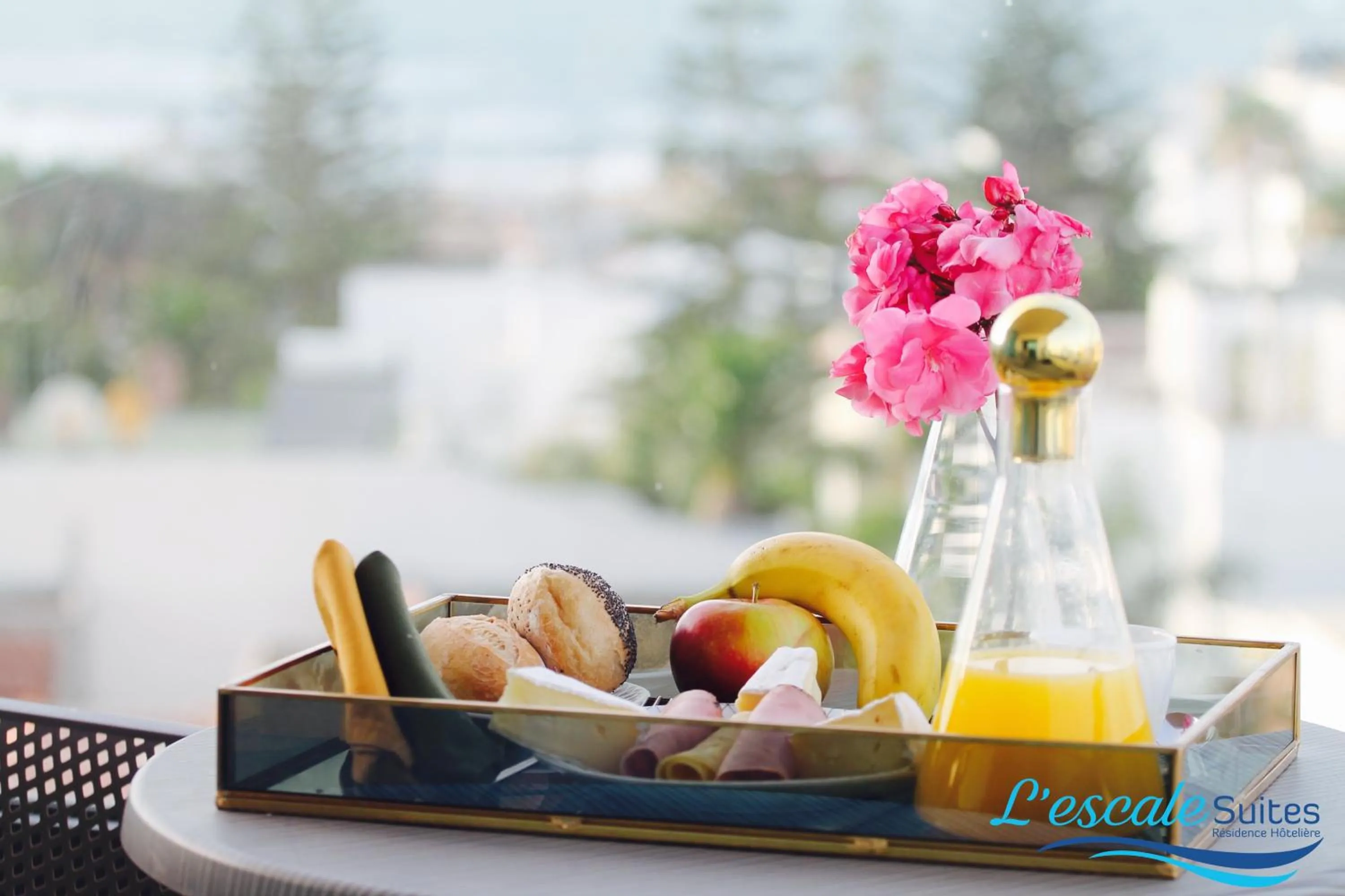Balcony/Terrace in L'escale Suites Résidence Hôtelière By 7AV HOTELS