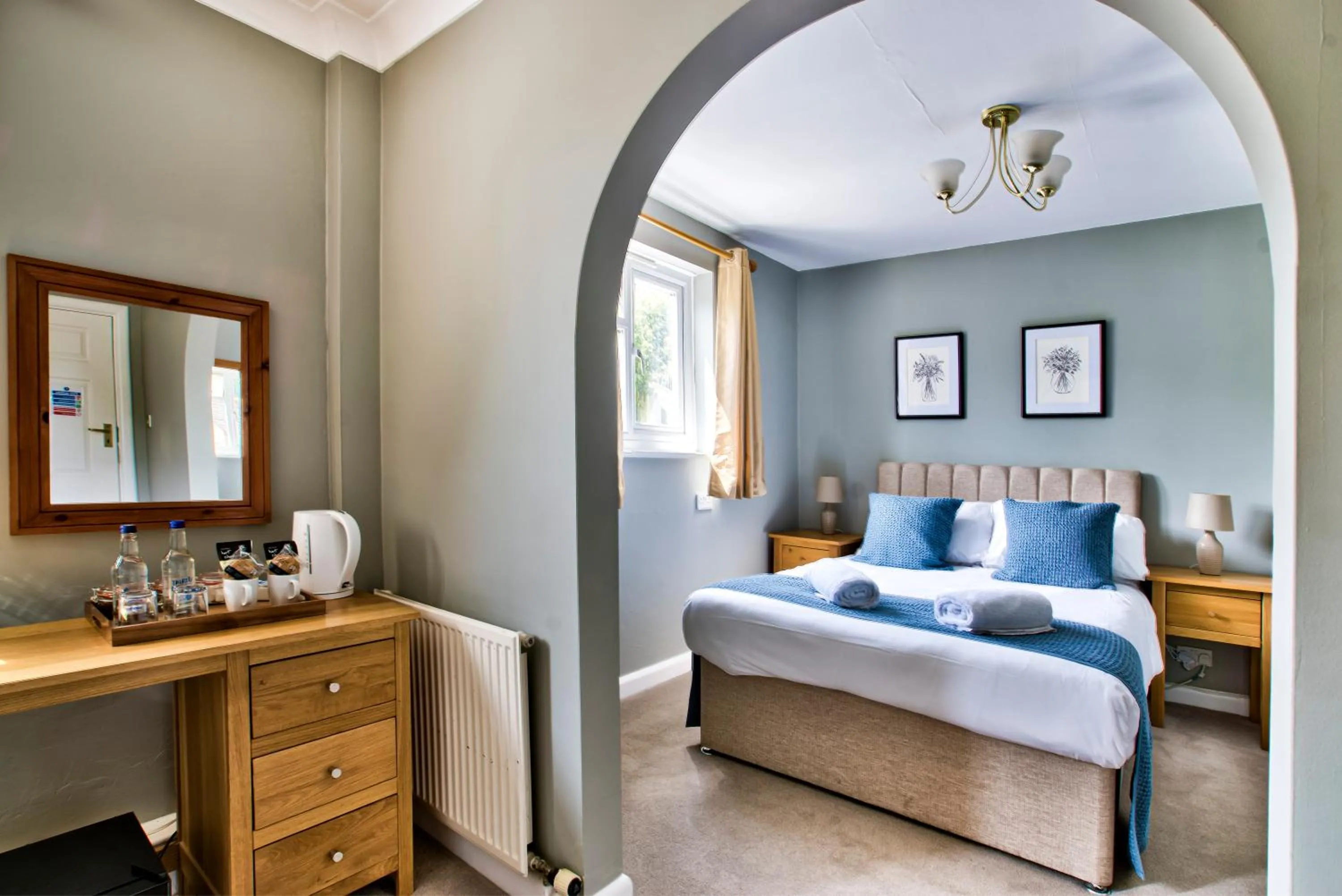 Bed in The Vines Hotel