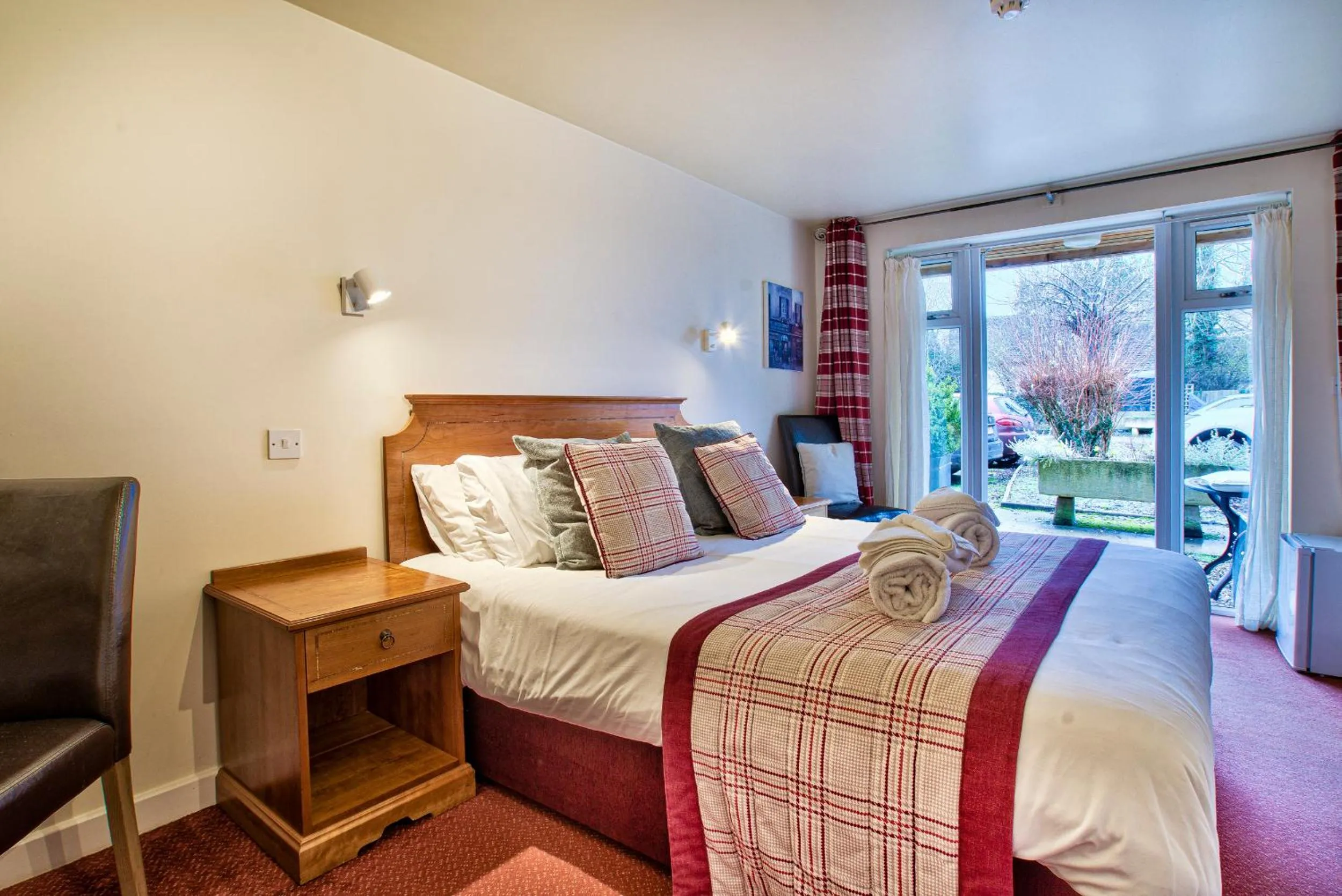 Bed in The Vines Hotel