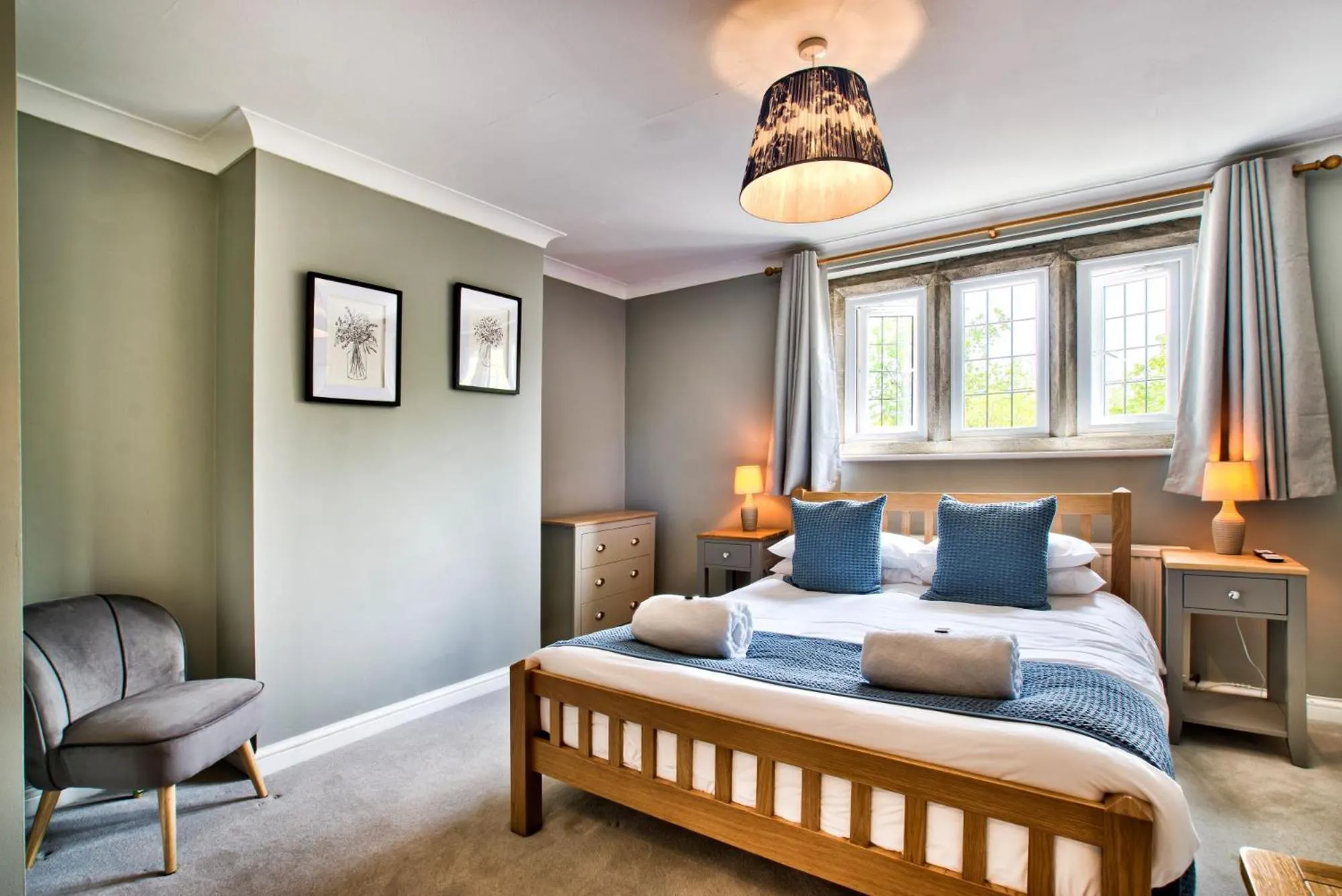 Bed in The Vines Hotel