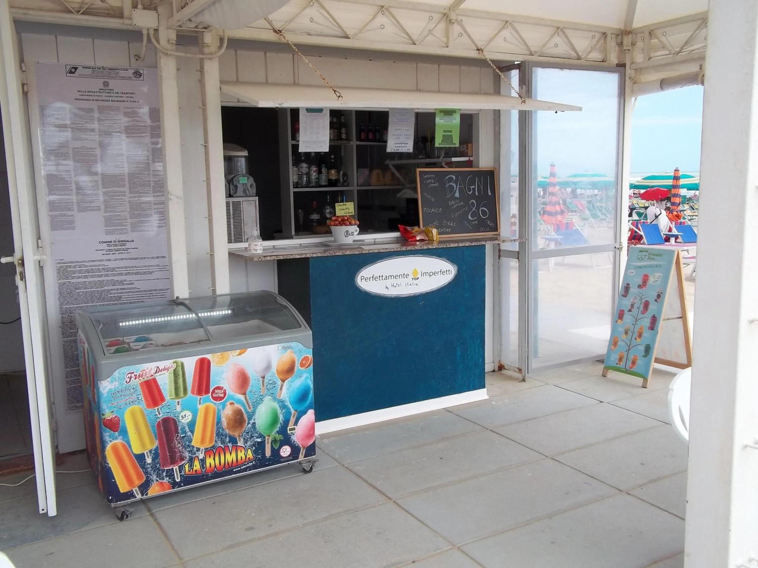 Beach in Hotel Italia