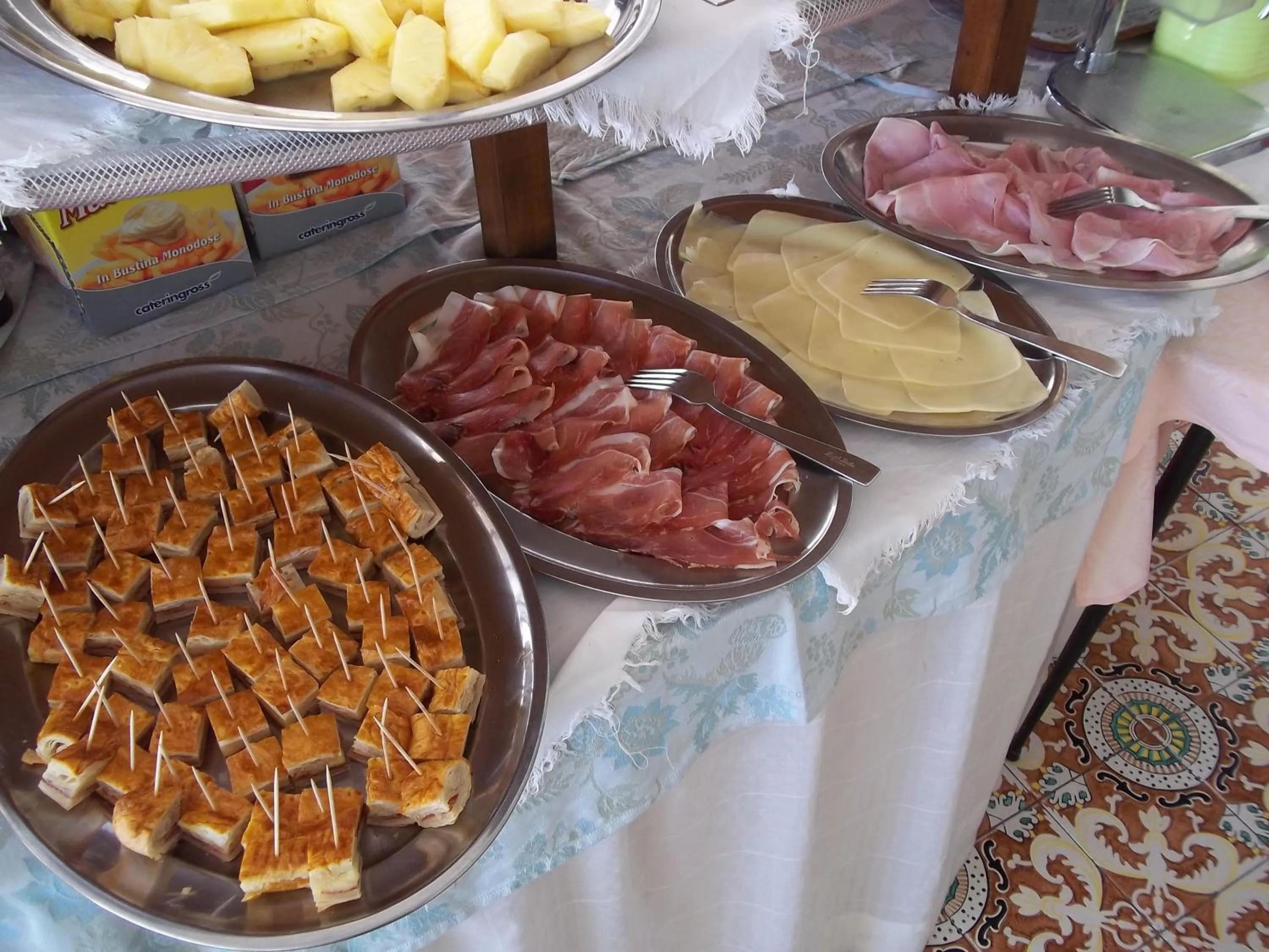 Breakfast in Hotel Italia