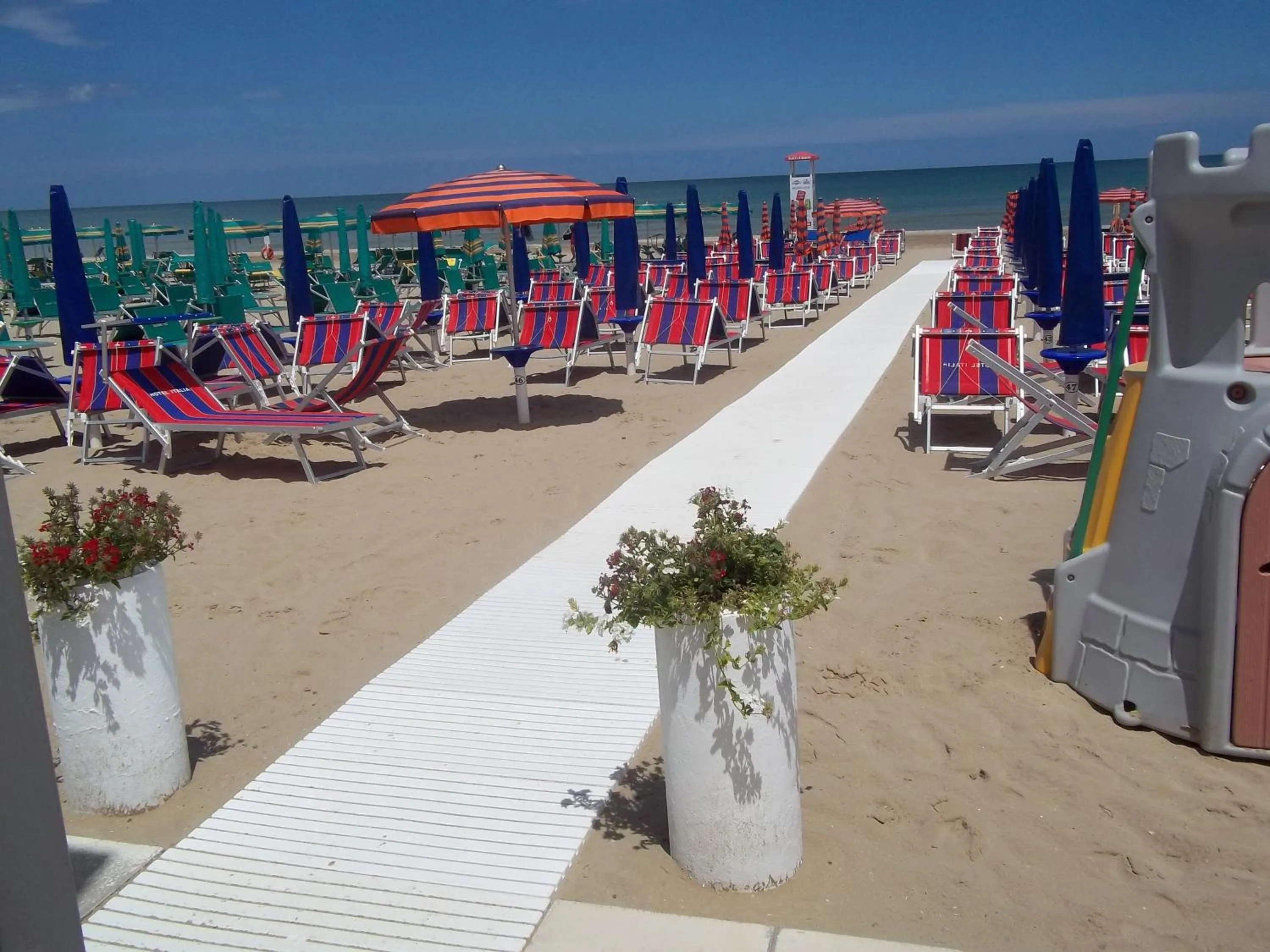 Beach in Hotel Italia