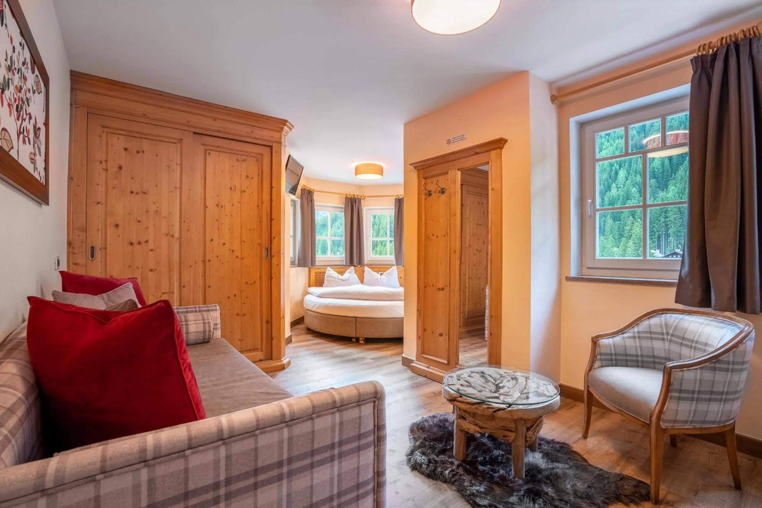 Bed in Albergo Conturina